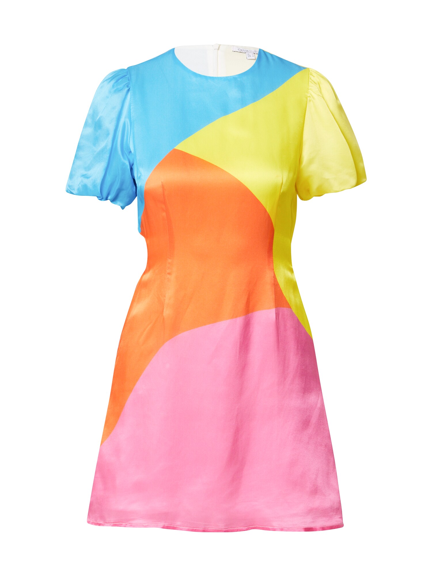 Olivia Rubin Vasarinė suknelė 'MATHILDE' mėlyna / geltona / oranžinė / rožinė