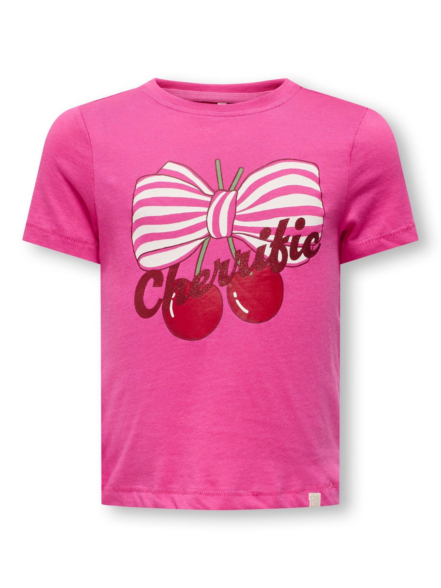 Only Mini Tricou KMGCandy  fucsia / roșu / alb