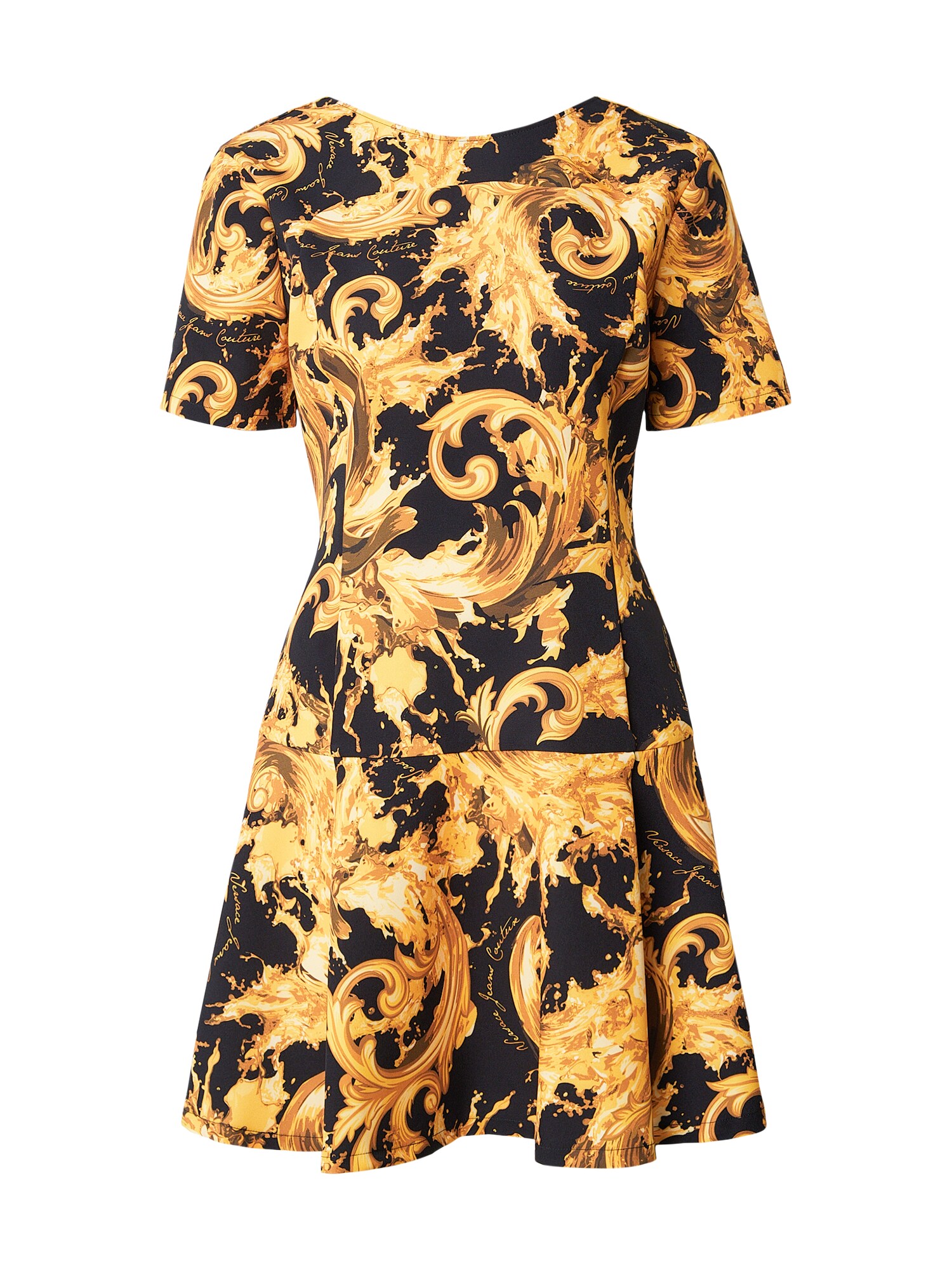 Versace Jeans Couture Rochie  galben curry / galben deschis / negru