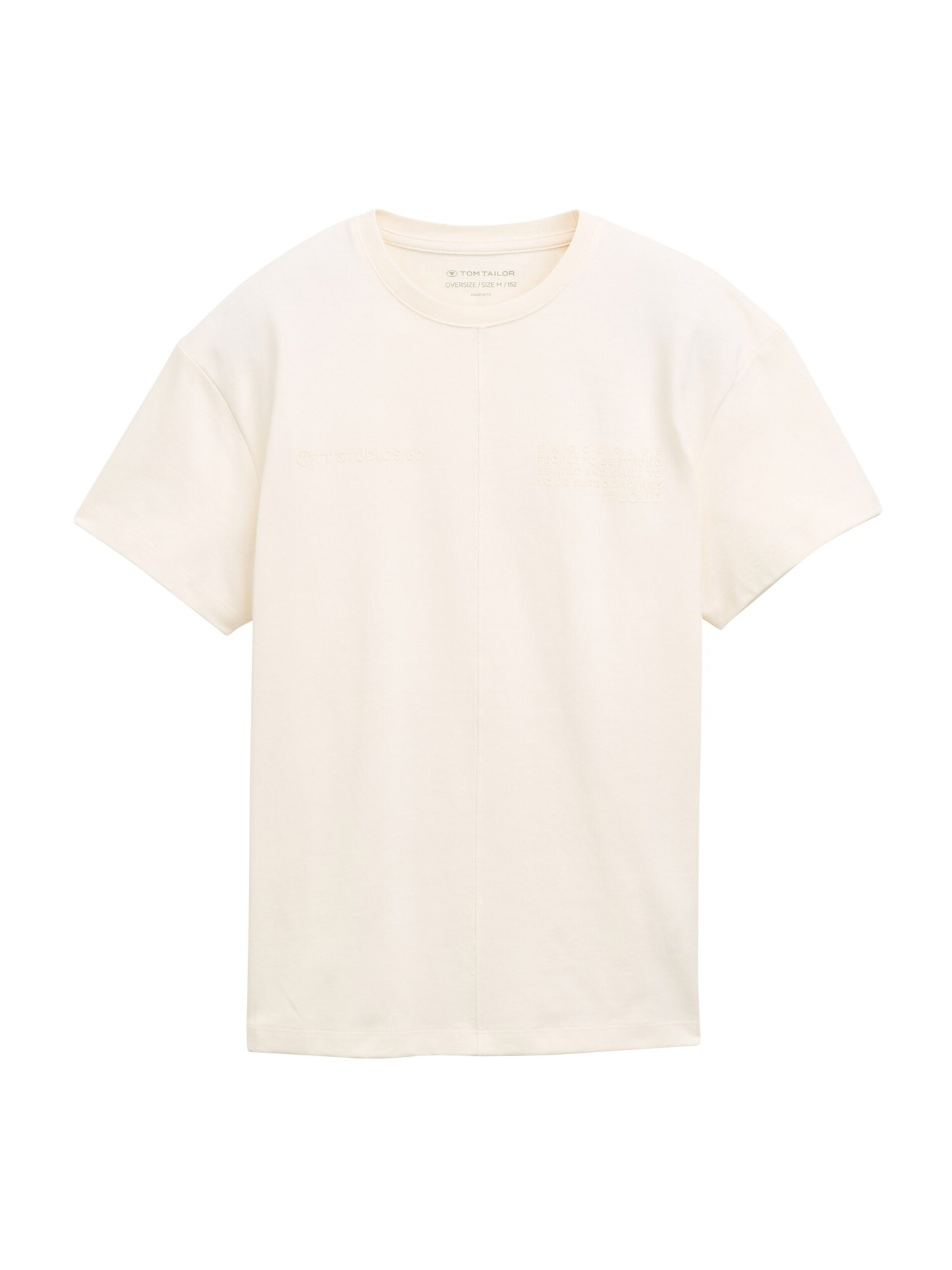 TOM TAILOR Tricou  alb