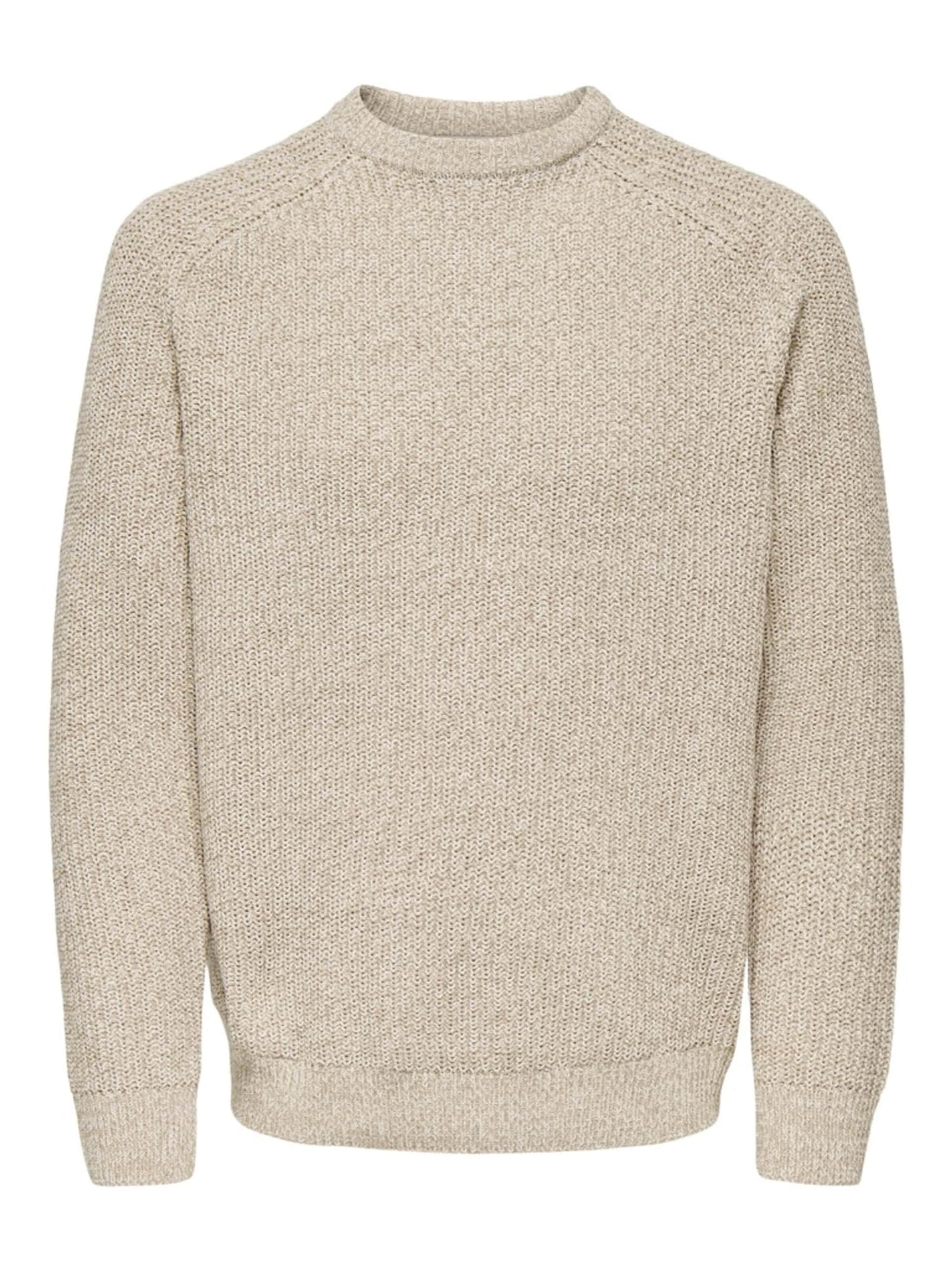 ONLY & SONS Onsjoin Rlx Ls Raglan Knit stickade tröjor herr – bild 6