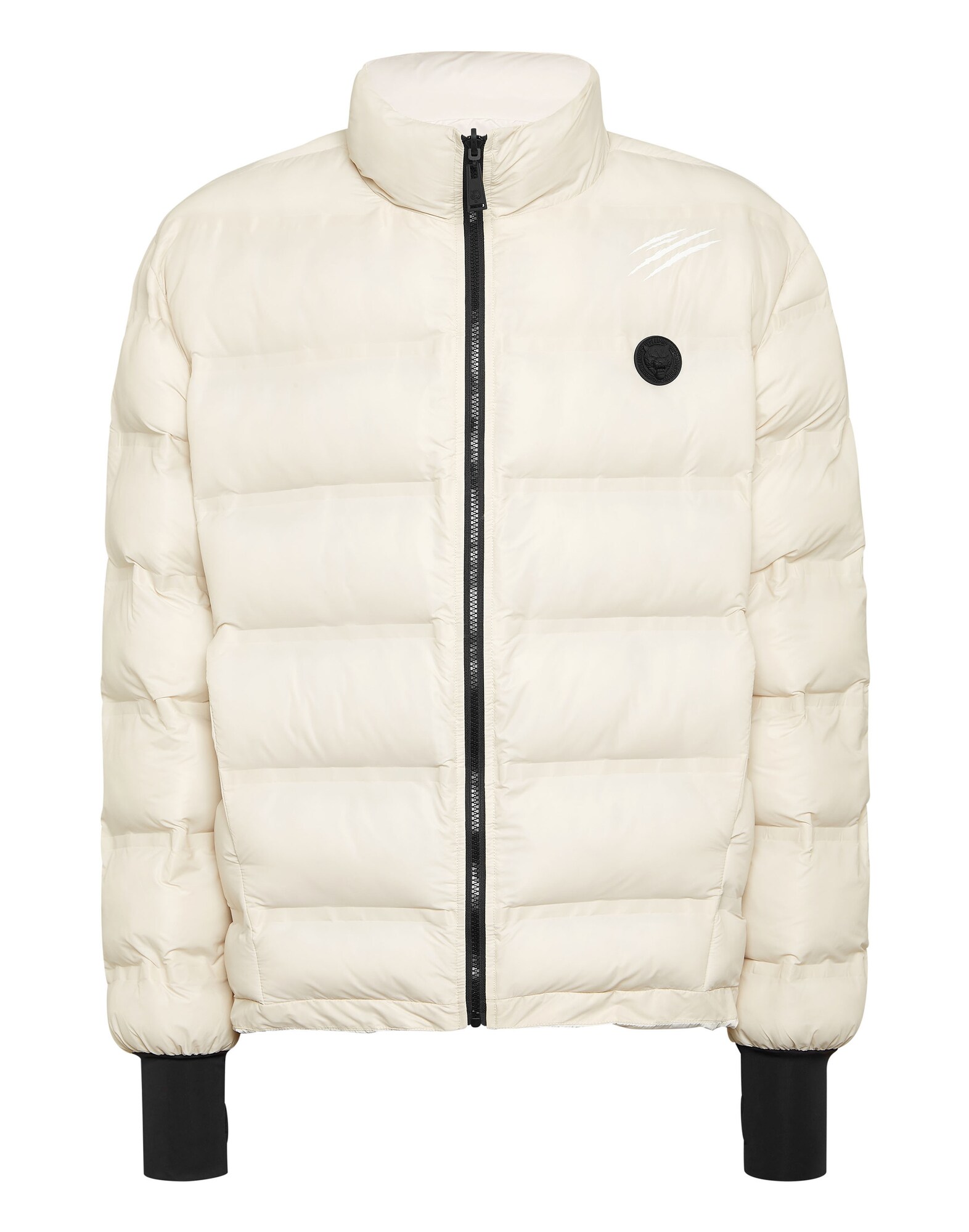 Plein Sport Chaqueta de invierno 'Scratch'  marfil / blanco