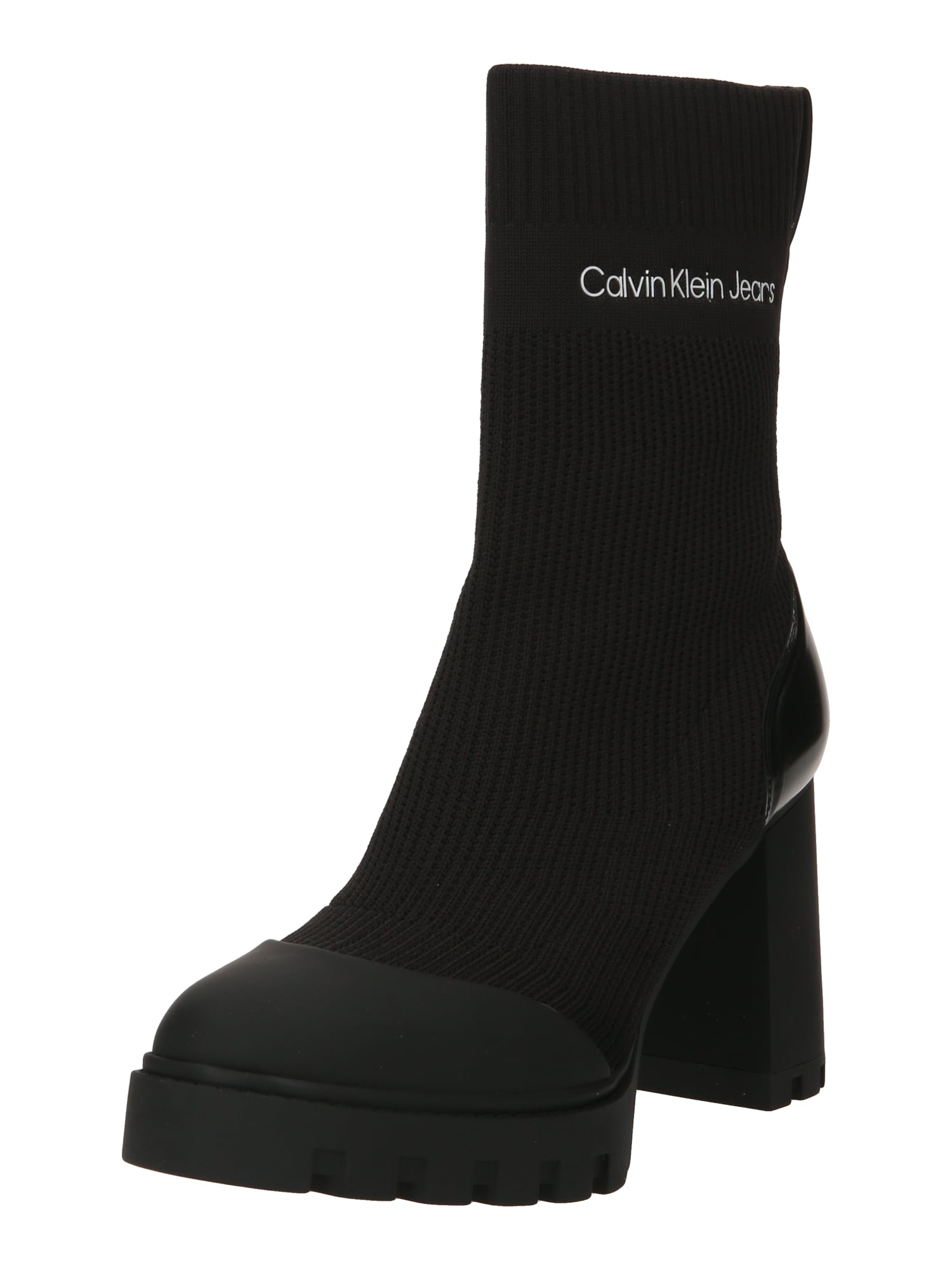 Calvin Klein Členkové čižmy  čierna