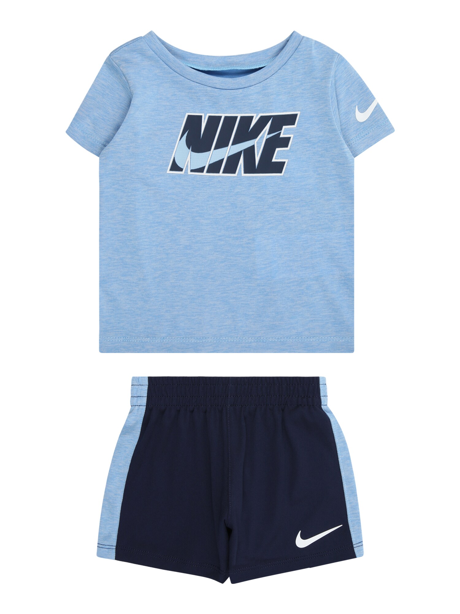 Nike Sportswear Jogging ruhák 'DROPSET'  tengerészkék / galambkék / fehér akciós termékkép 1