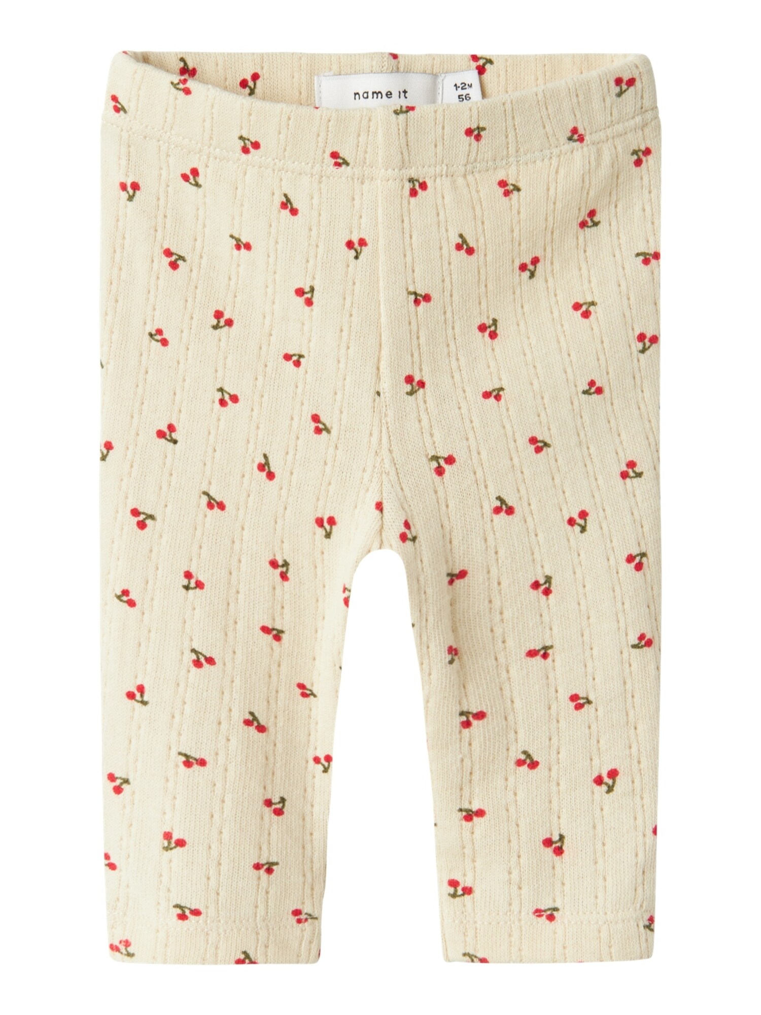 NAME IT Leggings 'NBFBILIA'  bézs / sötétzöld / cseresznyepiros akciós termékkép 1