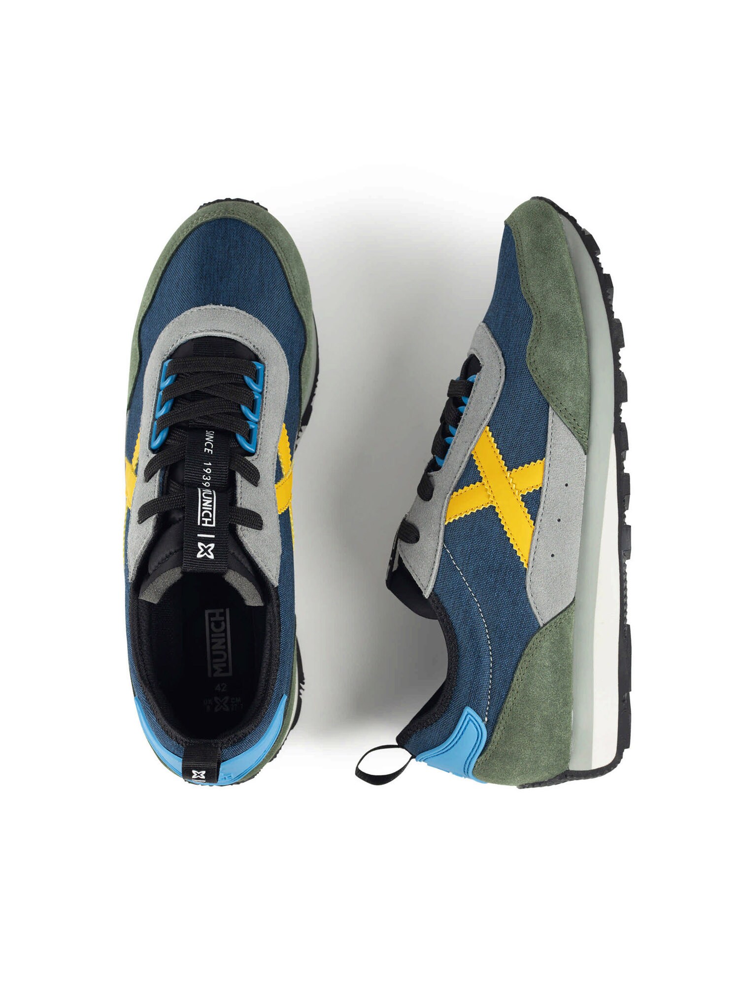 Munich Zapatillas Um 99 8901099 Multicolor Hombre Blue-green-grey Azul – imagen 3