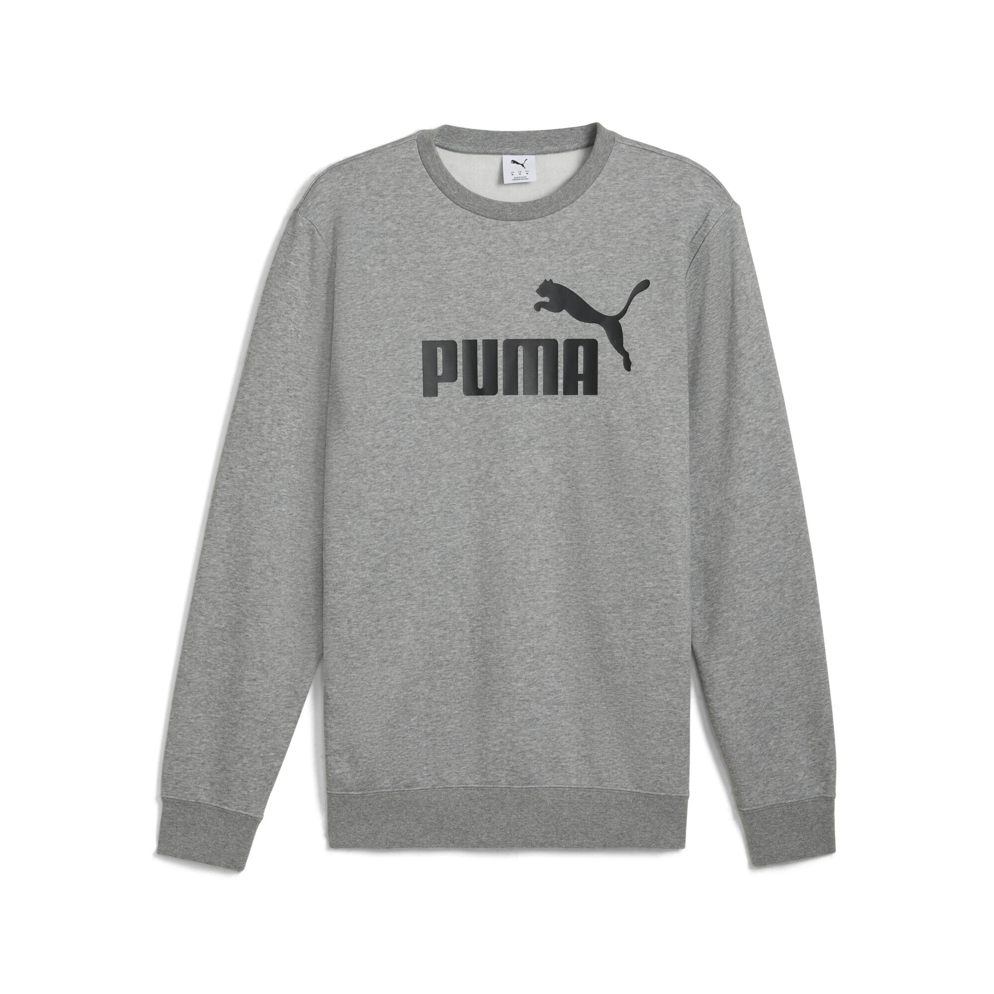 PUMA Hanorac sport Ess No. 1  gri amestecat / negru