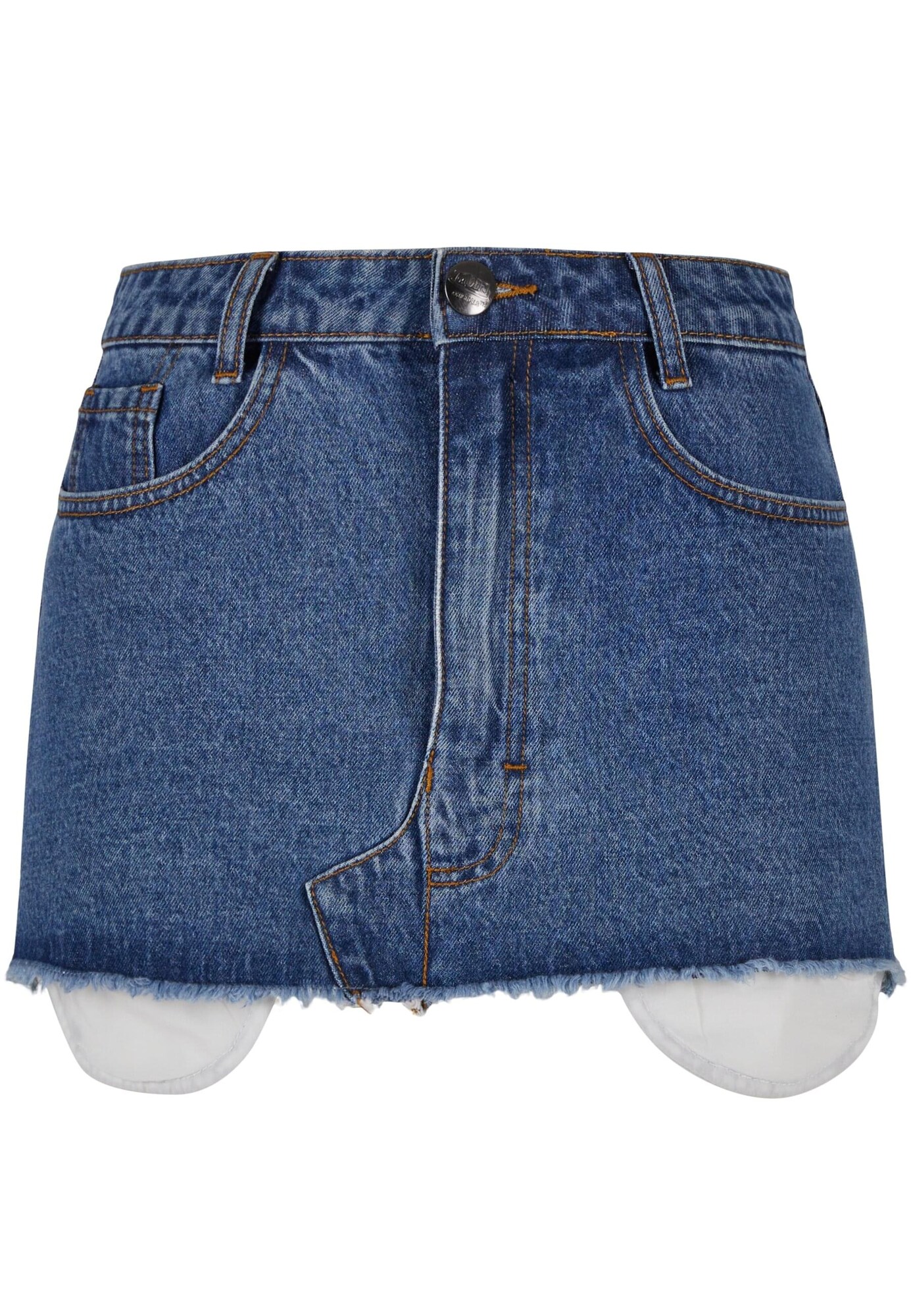 Von Dutch Originals Szoknyák 'Pam'  kék farmer / aranysárga akciós termékkép 1