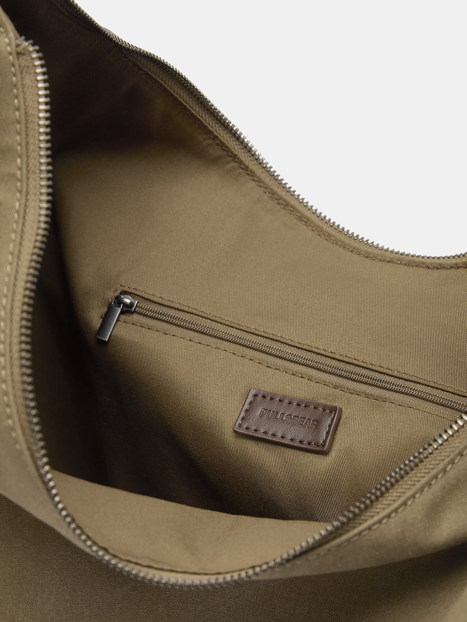 Pull&Bear Shopper  tmavobéžová (obrázok 4)
