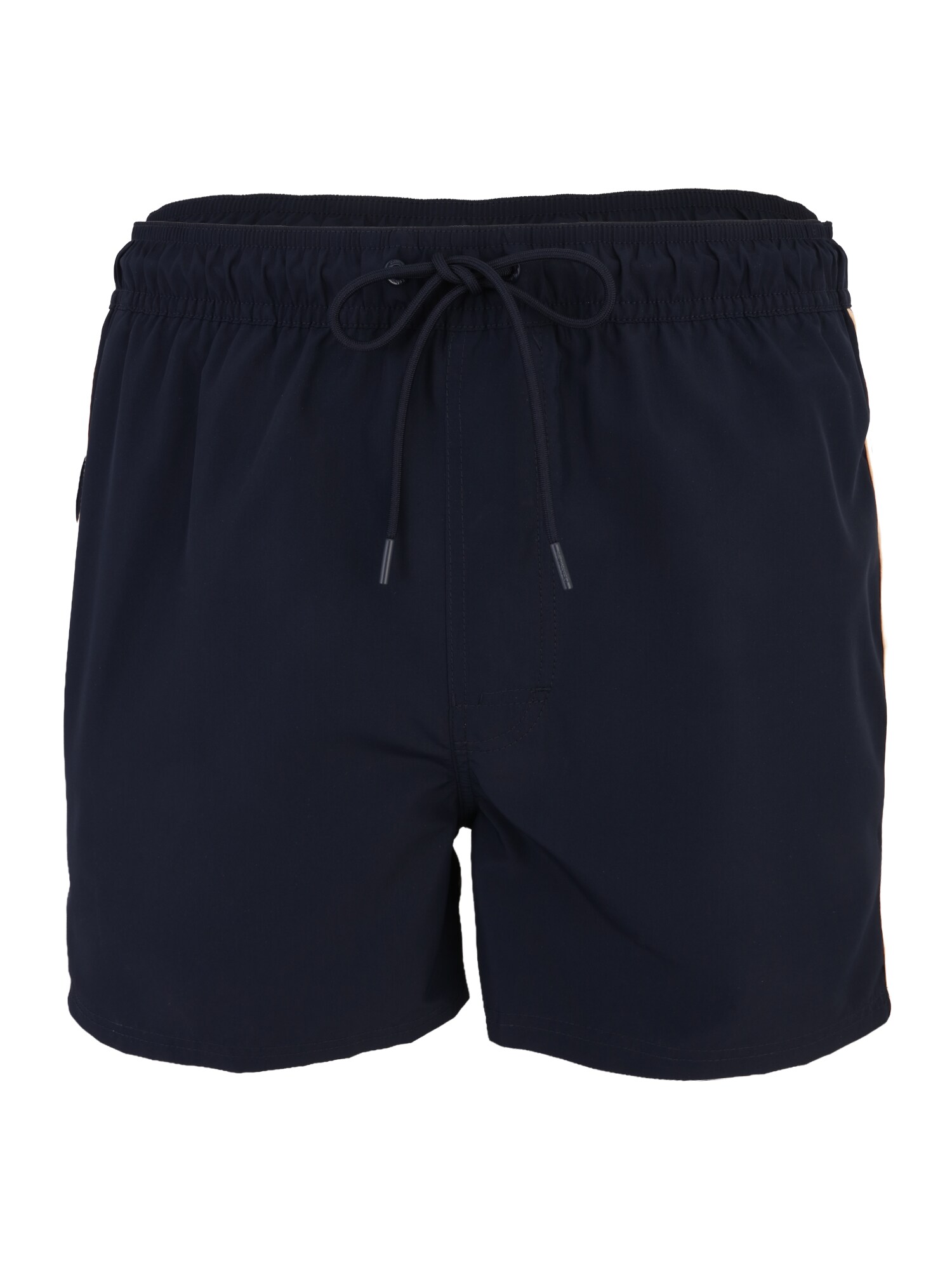 Calvin Klein Swimwear Șorturi de baie 'Drawstring'  albastru închis / gri deschis / portocaliu caisă