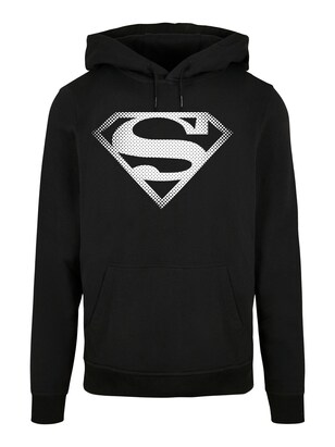 F4NT4STIC Sweatshirt ‘Superman’ Zwart / Wit