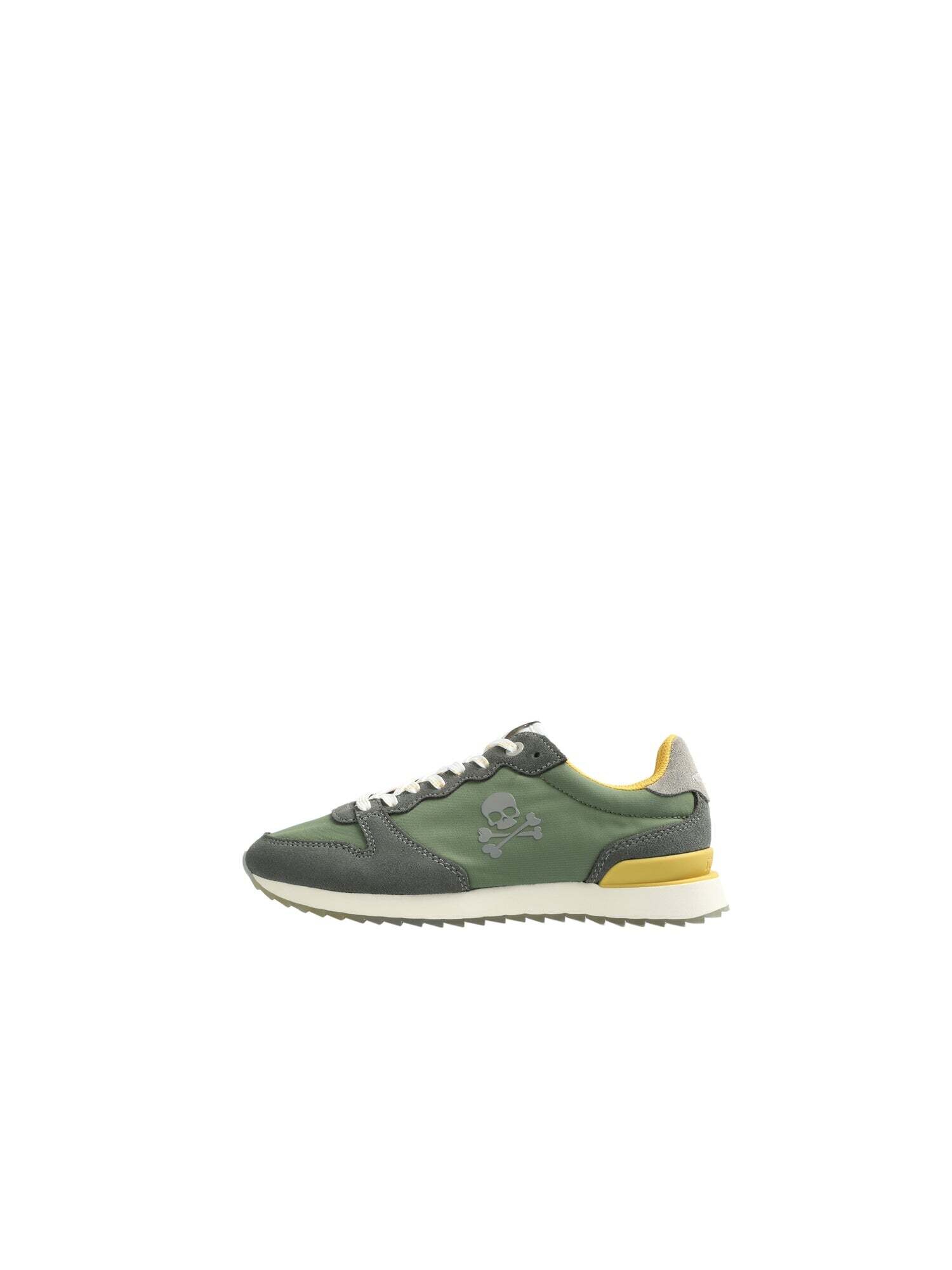 Scalpers Sneaker Insignia  verde / alb