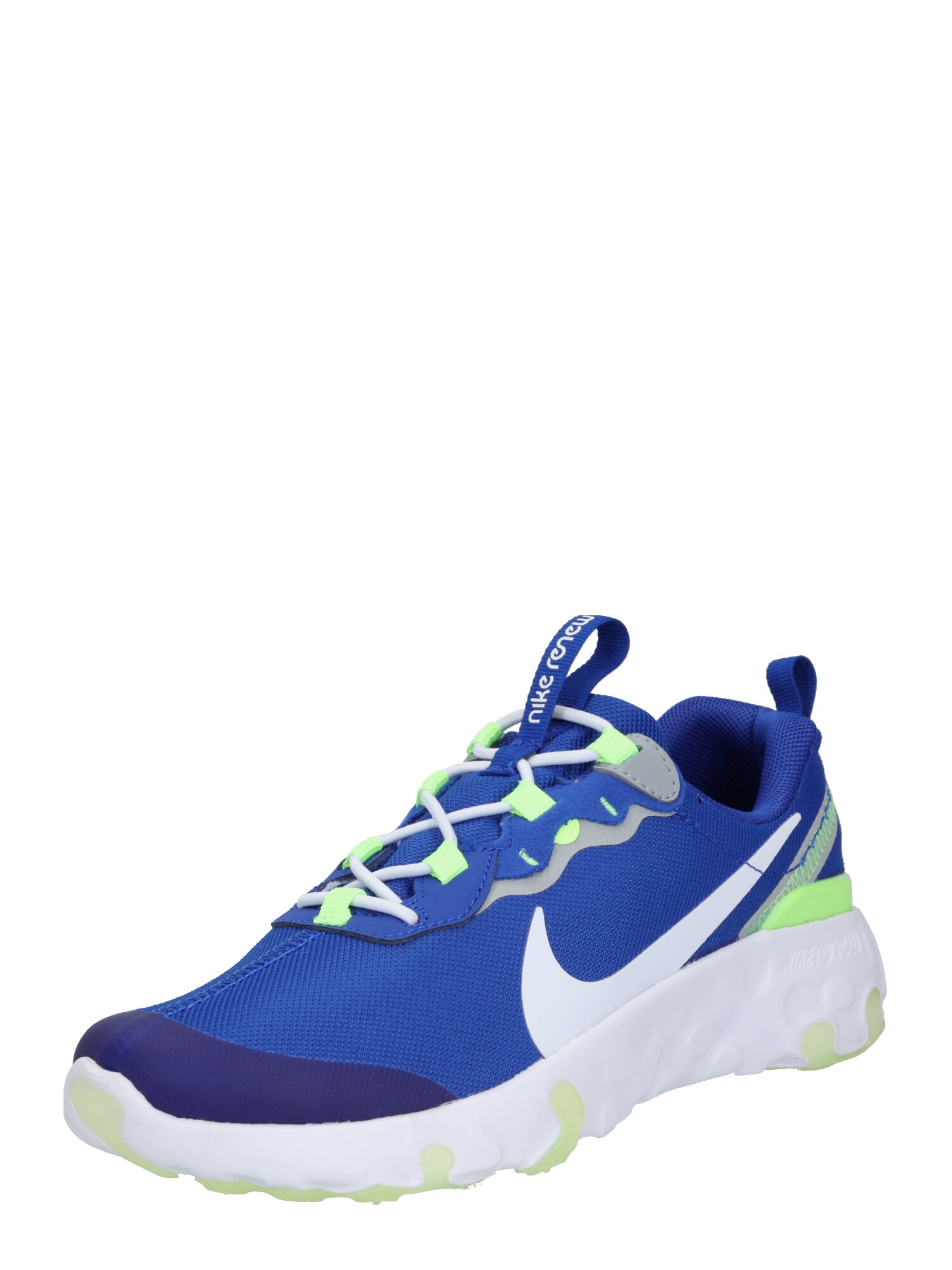Nike Sportswear Sportbačiai 'Renew Element'  žalia / mėlyna / balta