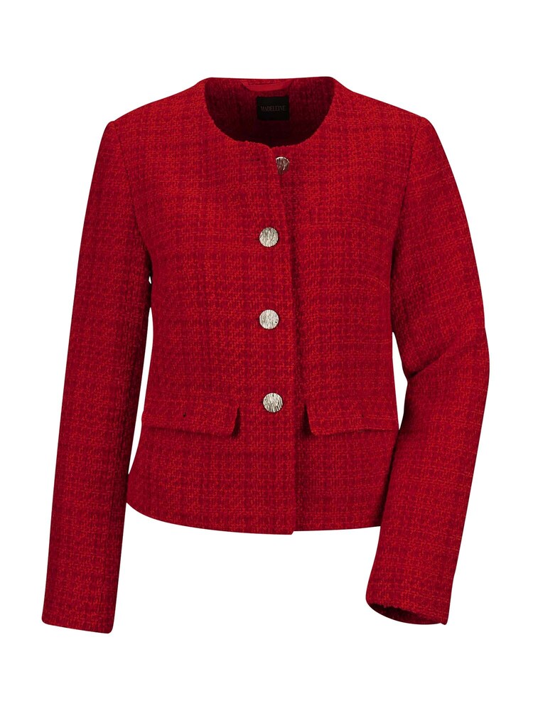 MADELEINE Blazer Damen Größe 40 rot / dunkelrot