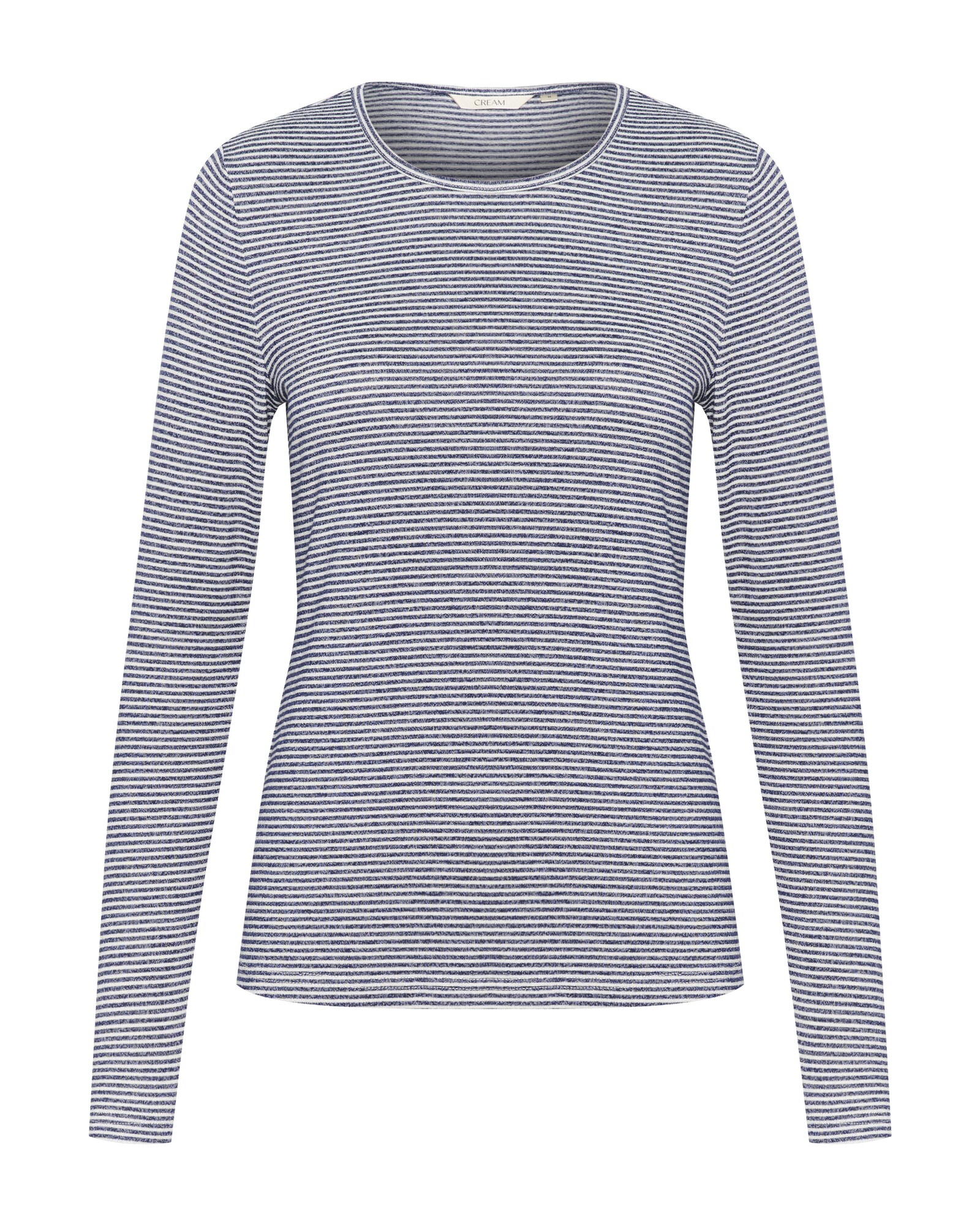 Cream Tricou CR Amma  albastru închis / alb