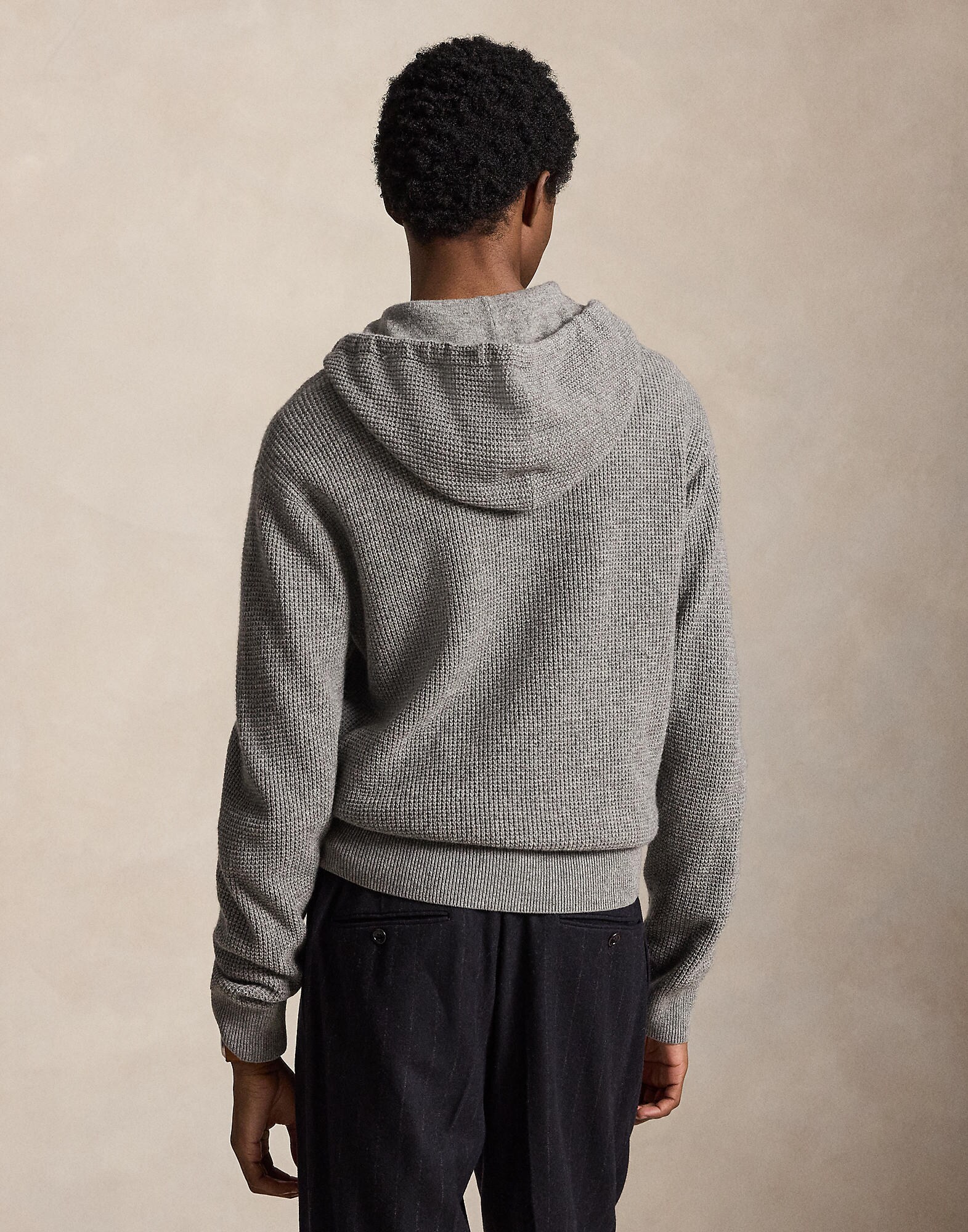 Polo Ralph Lauren Cárdigan gris – imagen 3