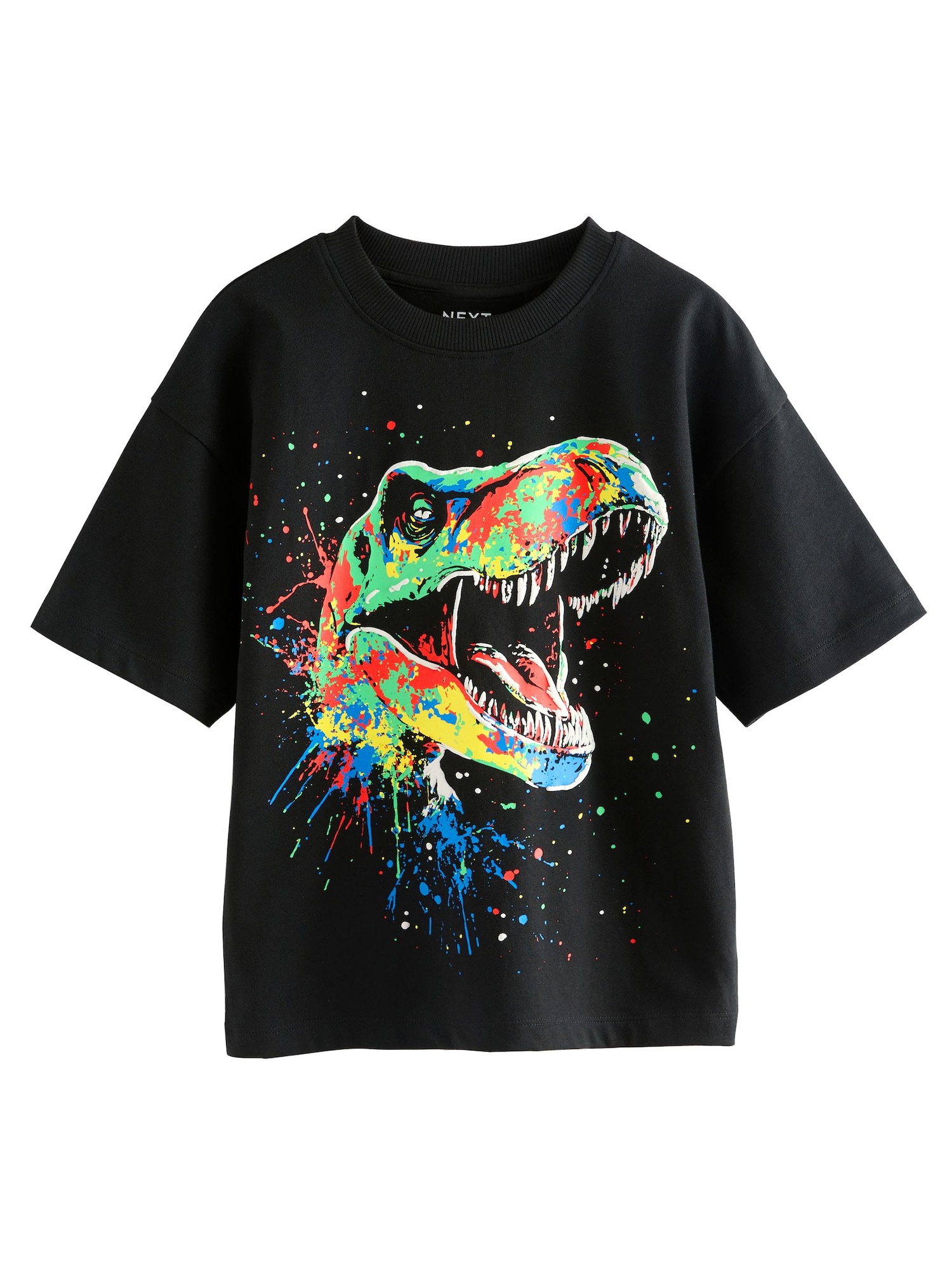 Next Tricou  galben / verde / roșu / negru