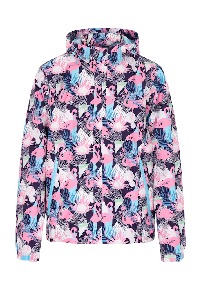 ALEKO Übergangsjacke Herren Größe XXL blau / türkis / pink / weiß