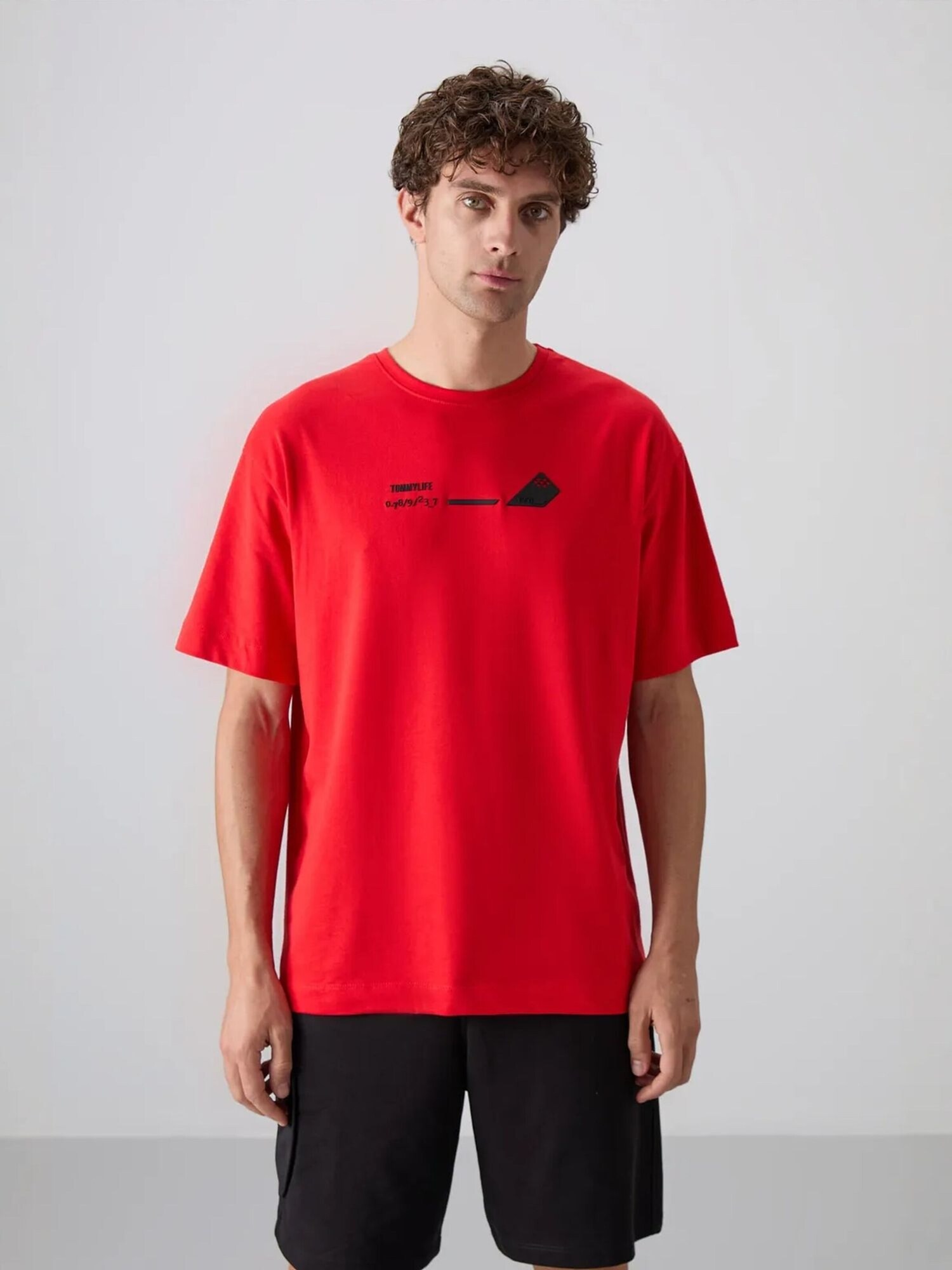 Tommy Life Majica crvena