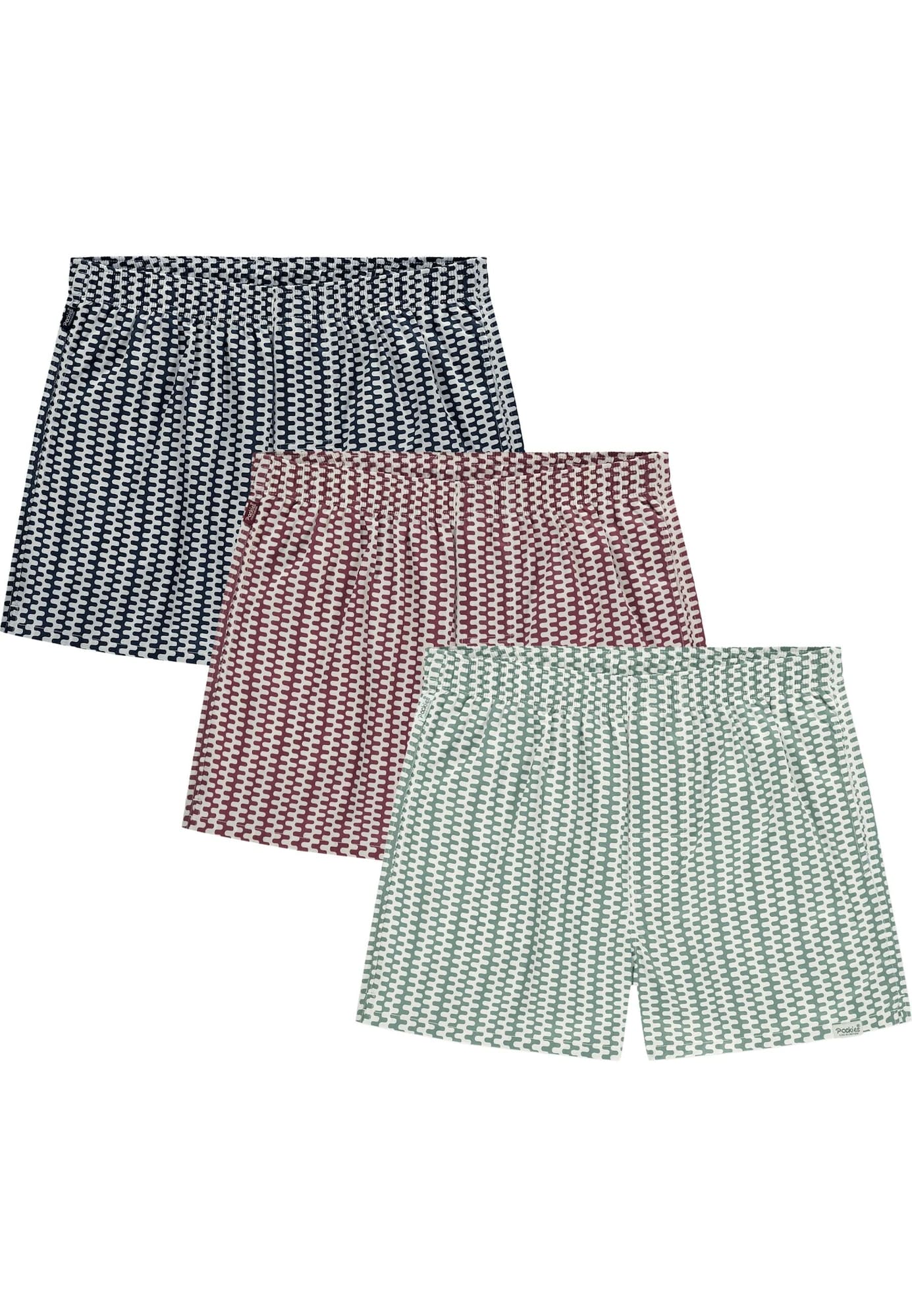 Karl Kani Boxeralsók  zöld / piros / fekete / fehér akciós termékkép 1
