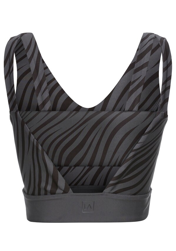 LASCANA ACTIVE, Sport top, szürke, 4 kép a 6 közül
