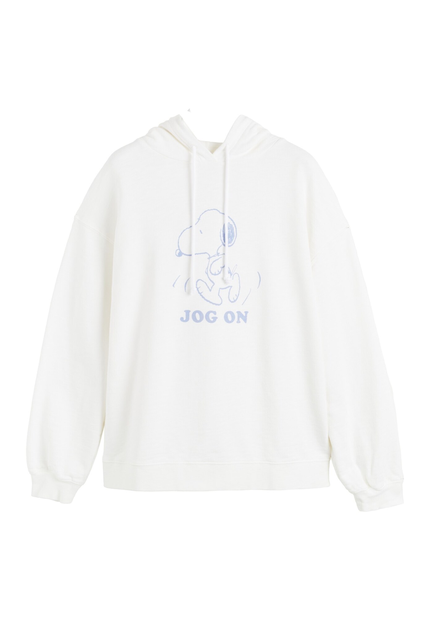 Chinti &amp; Parker Sudadera 'Jog On Snoopy'  crema / azul claro