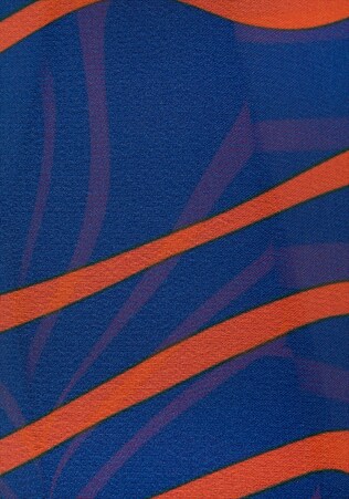 BUFFALO, Kendő, kék