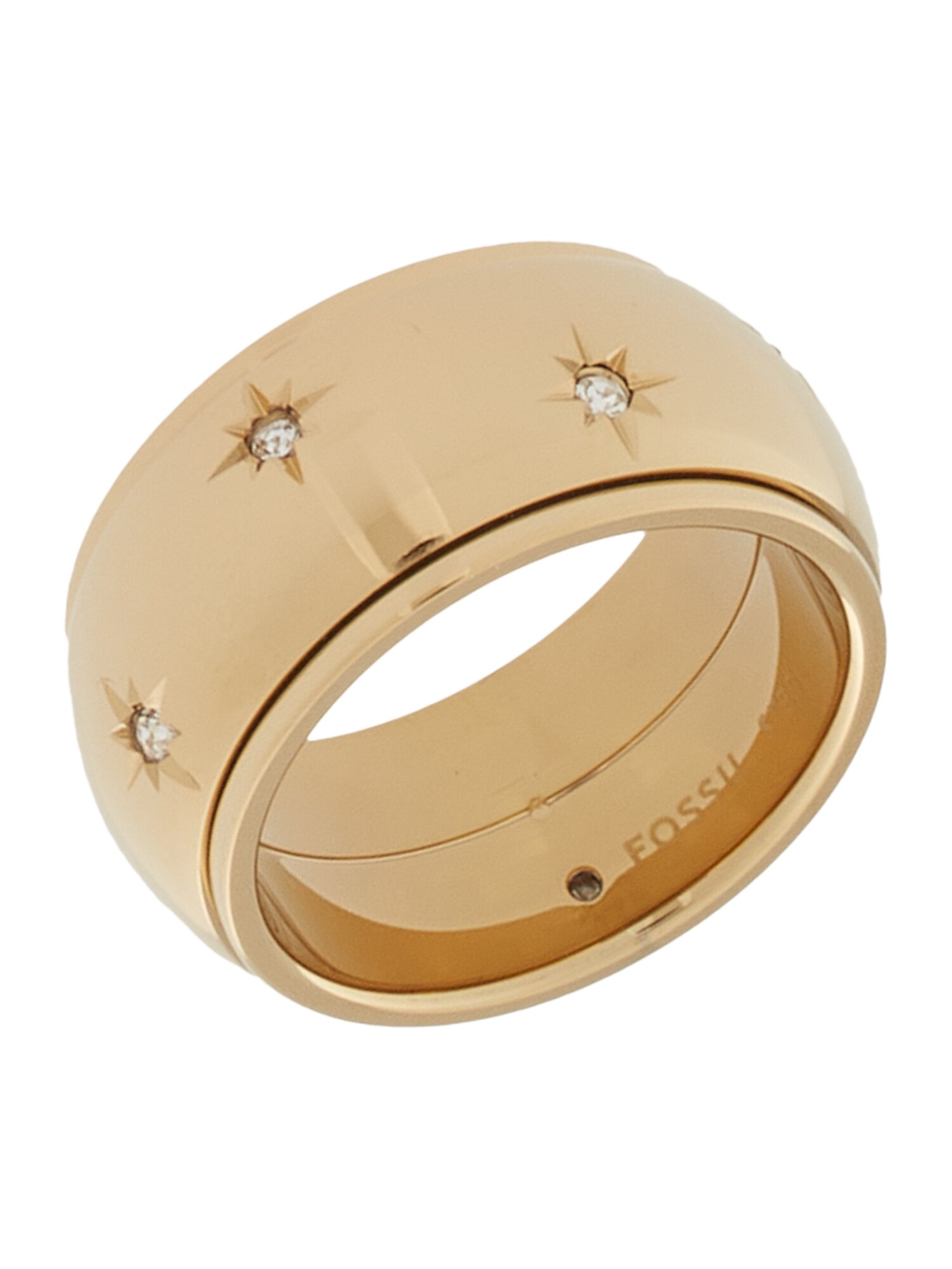 FOSSIL Inele Sadie  auriu / transparent