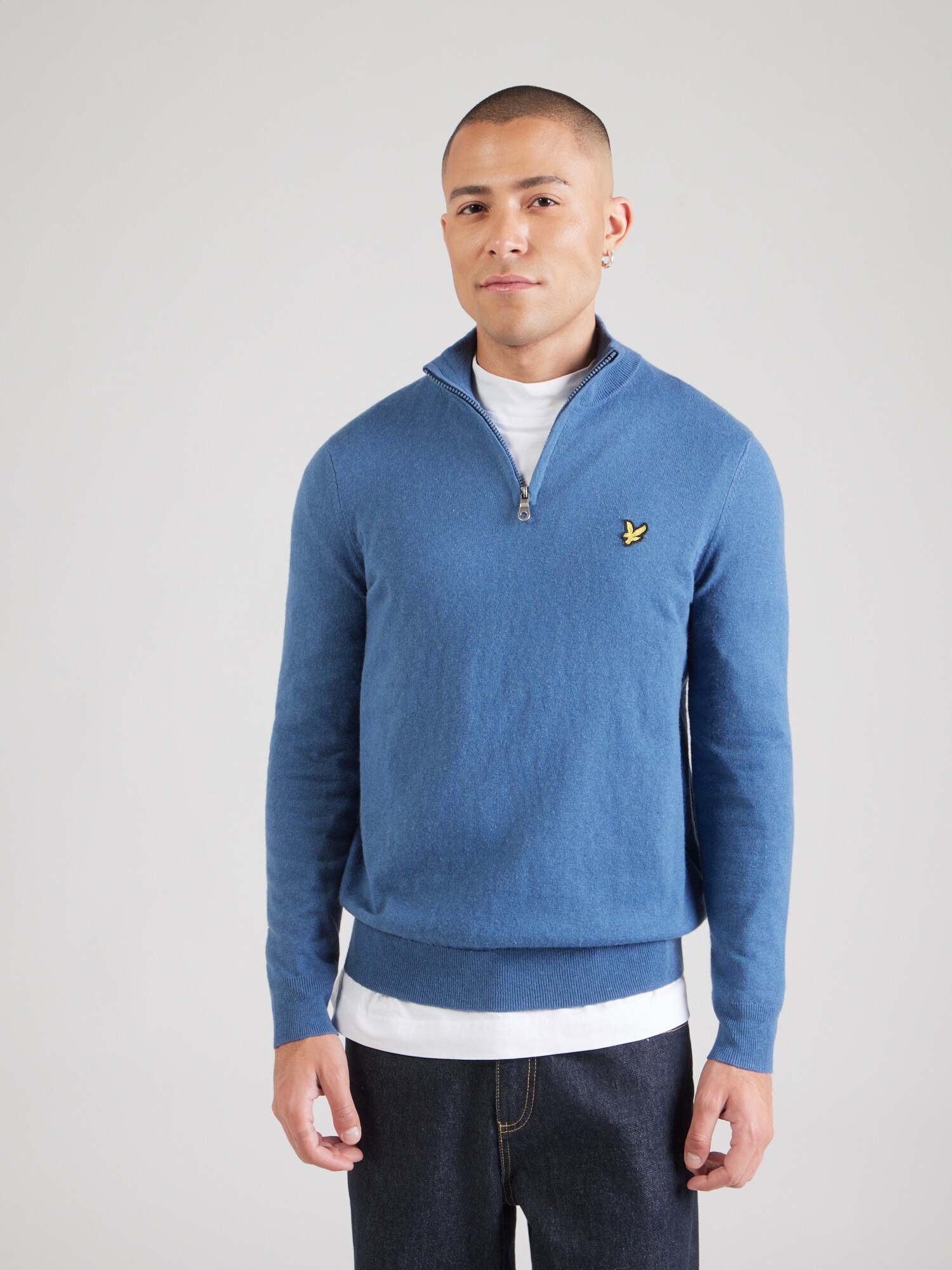 Lyle & Scott Sveter  petrolejová (obrázok 3)