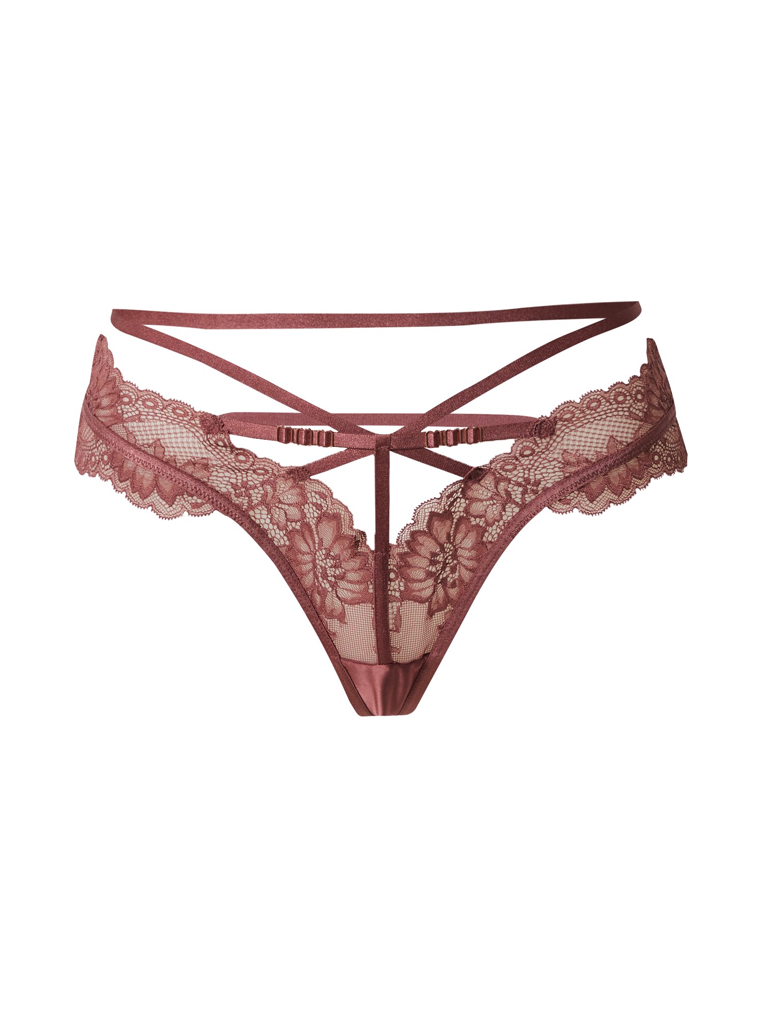 Hunkemöller Tangá 'Roxanne'  tmavoružová