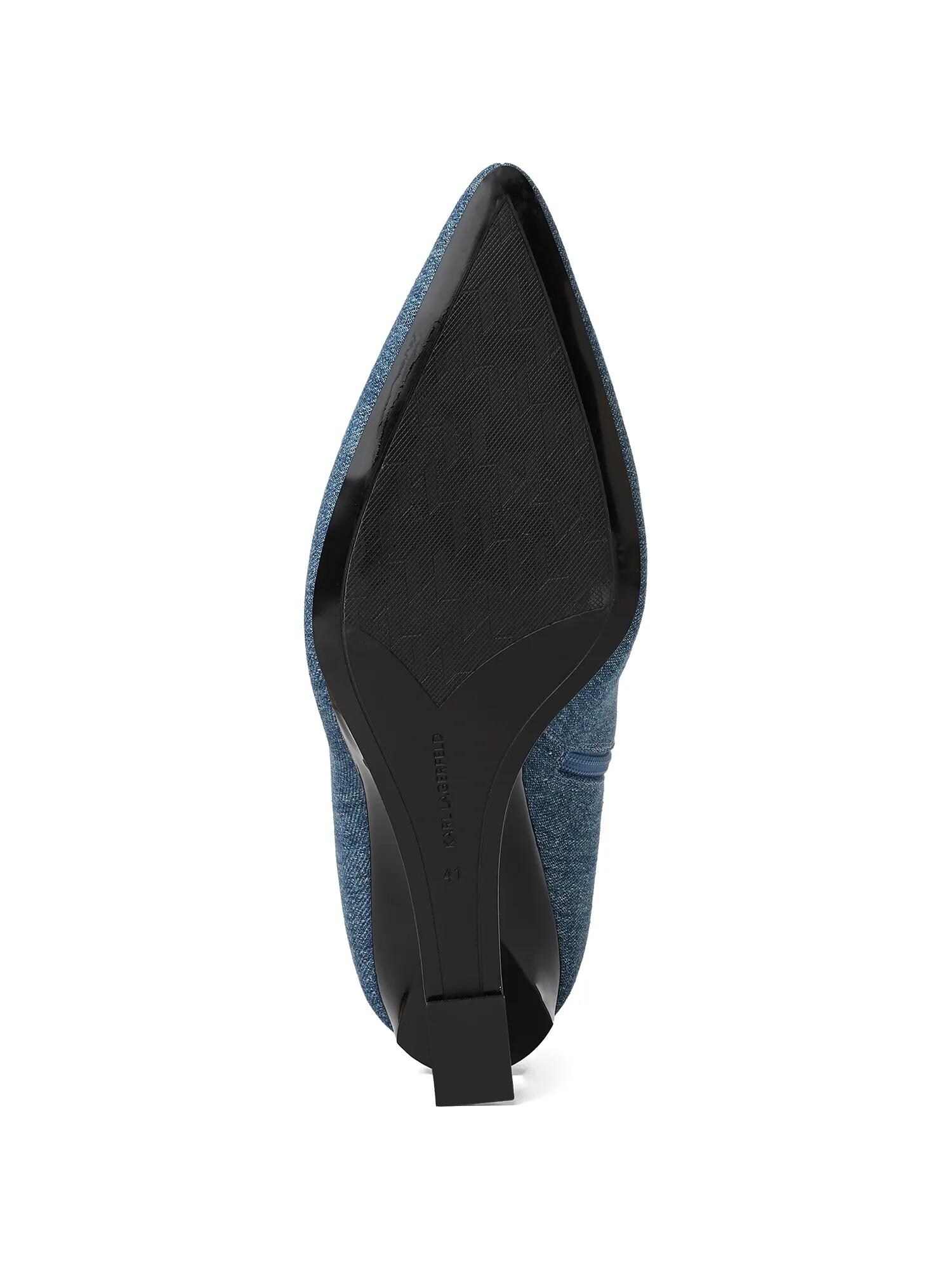 Karl Lagerfeld Čižmy 'WAVERELY'  modrá denim (obrázok 6)