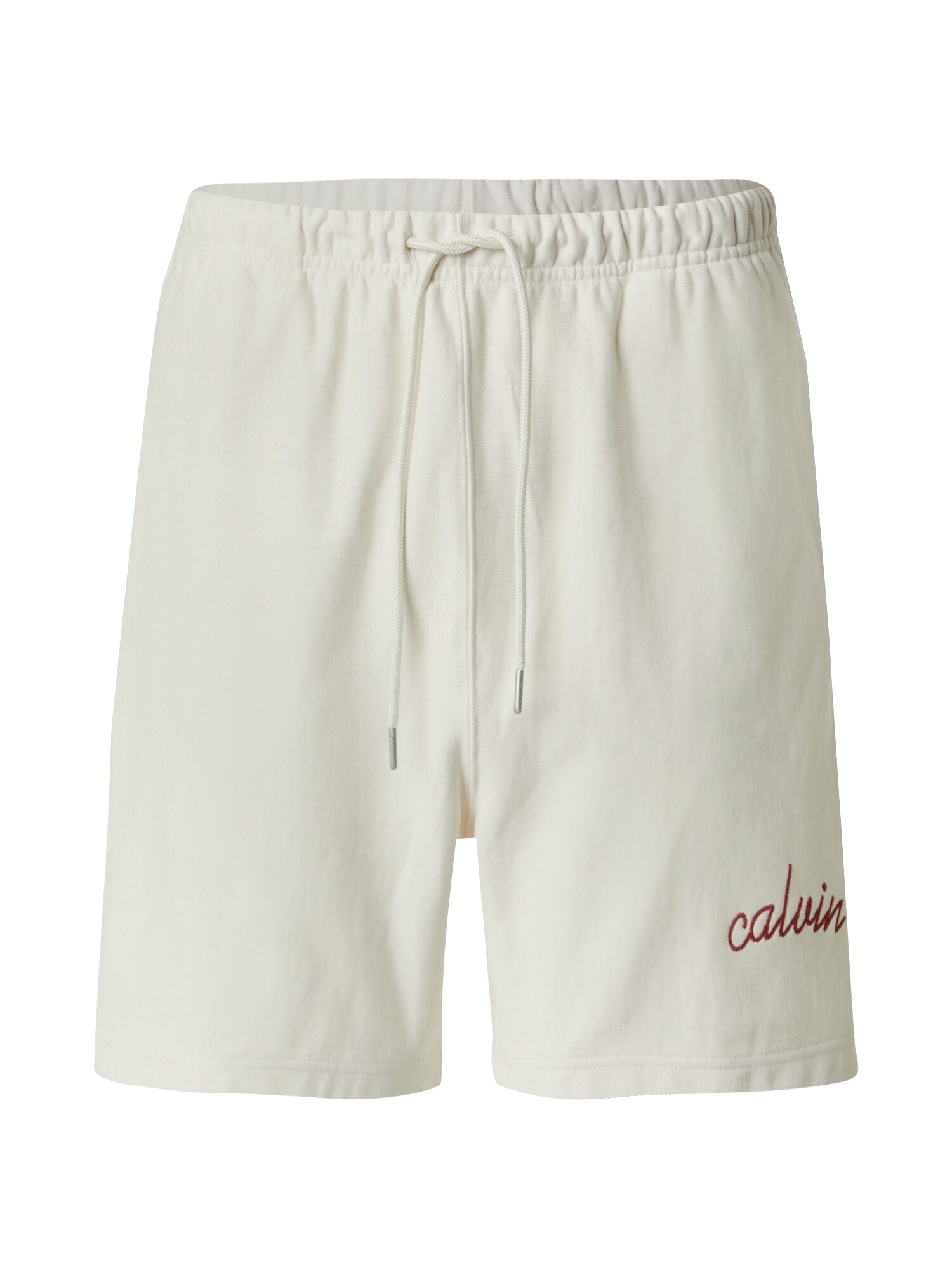 Calvin Klein Jeans Nadrág  sötétvörös / piszkosfehér akciós termékkép 1