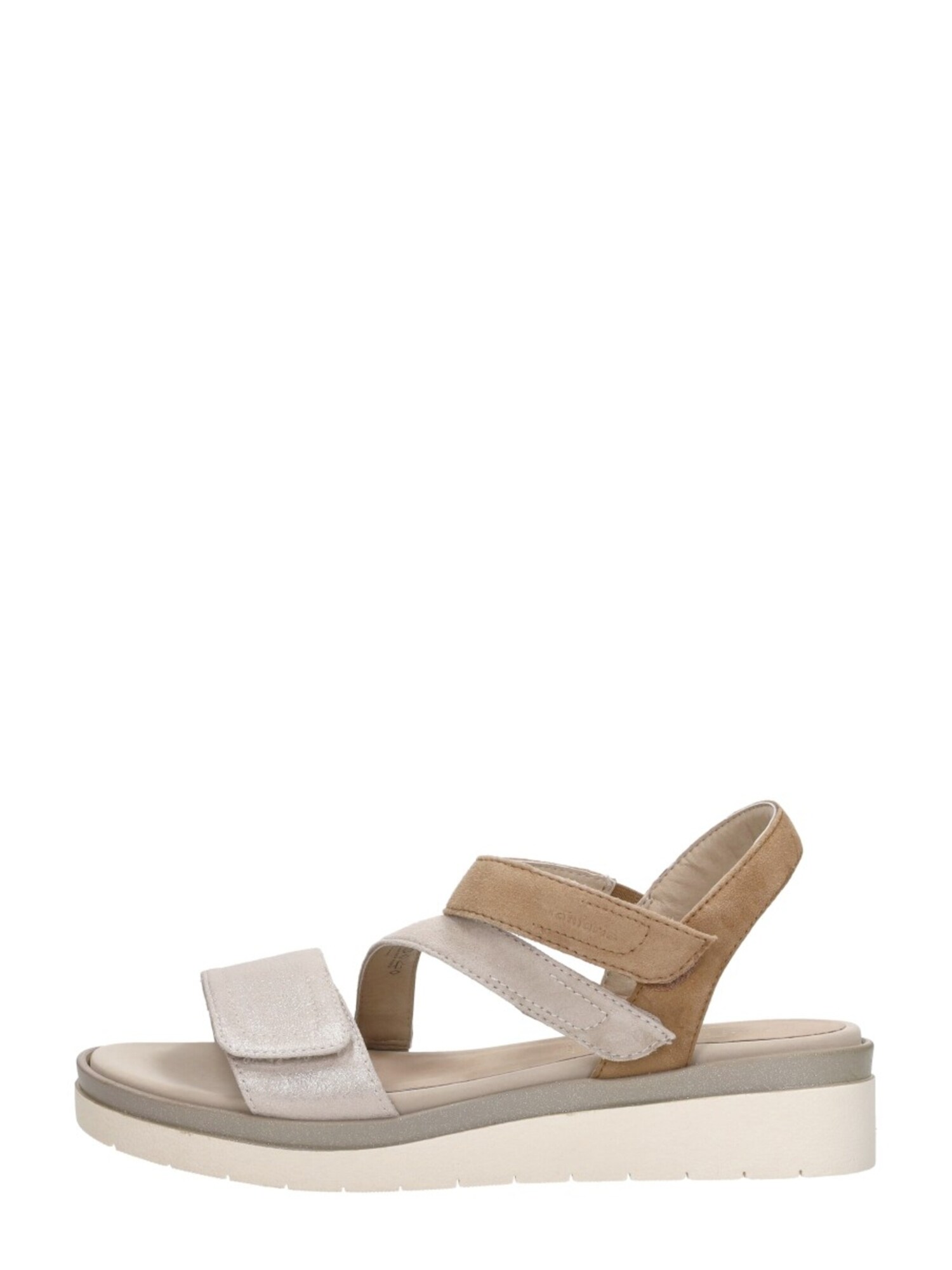 Tamaris Sandaal 'Sandalen Plat' Beige