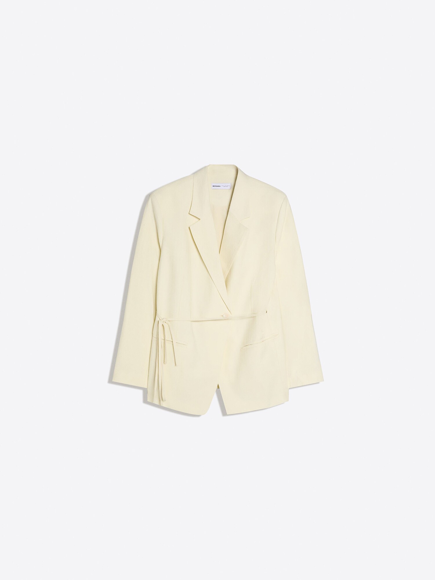 Bershka Blejzer  pastelovo fialová