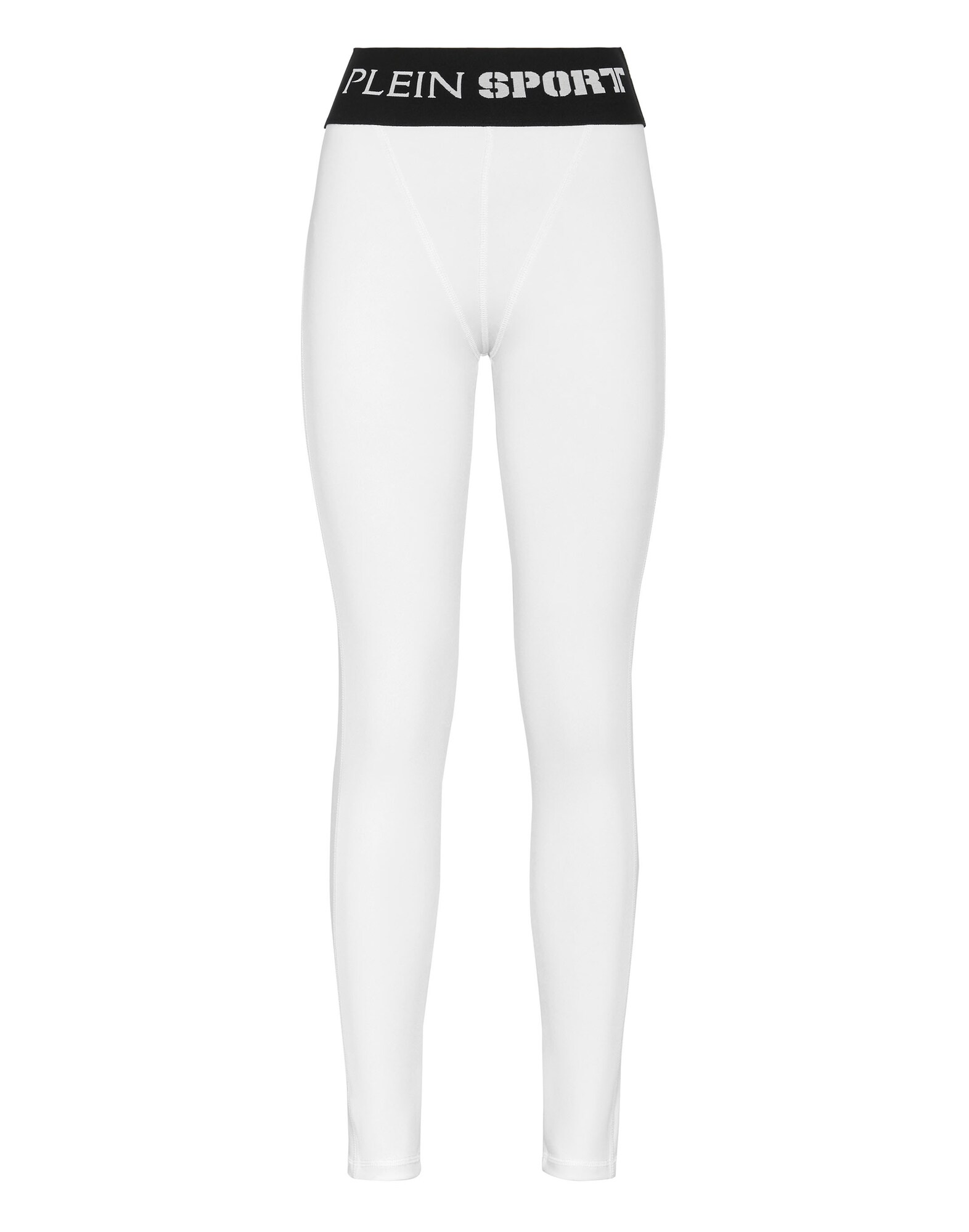 Plein Sport Pantalón deportivo  negro / blanco
