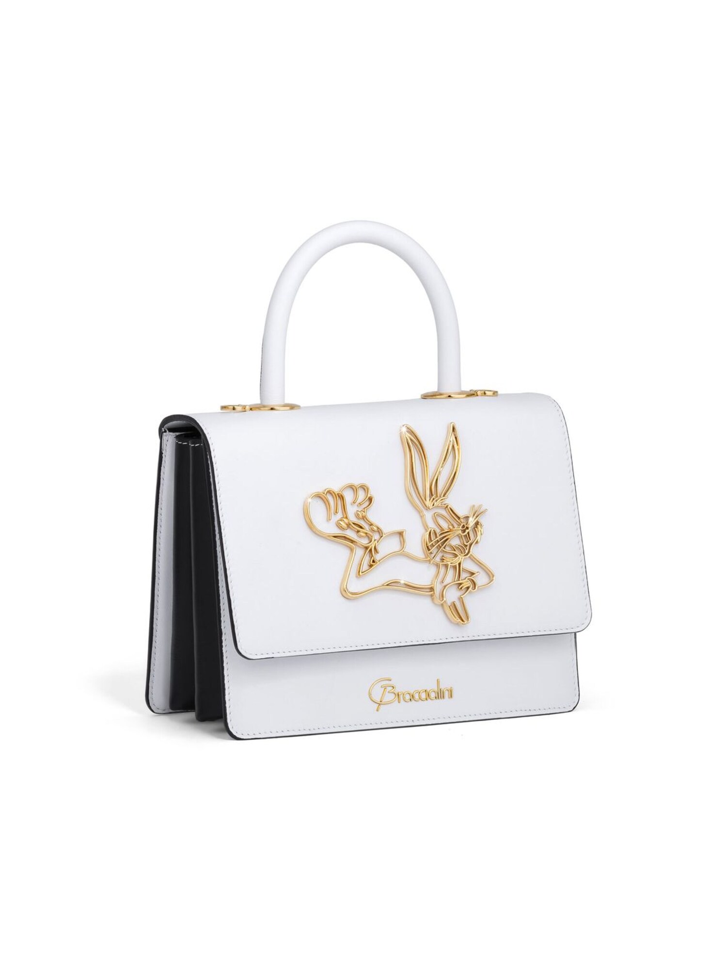 Braccialini Bolso de mano 'Audrey Bugs Bunny'  blanco – imagen 3