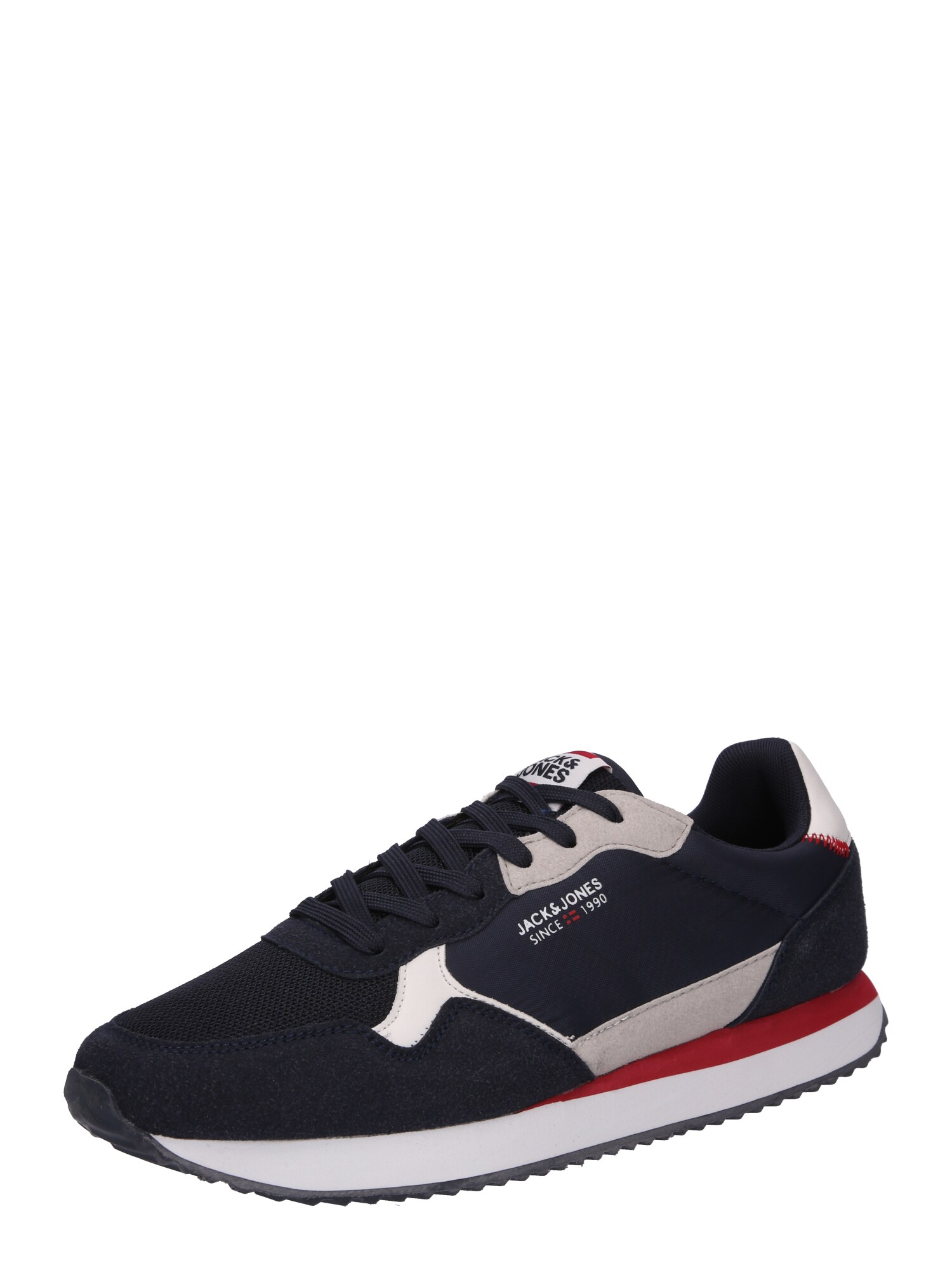 JACK & JONES Nízke tenisky 'JFWRobin'  tmavomodrá / sivá / biela