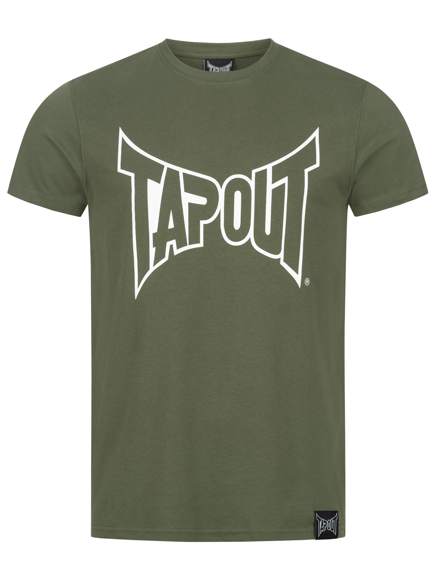 Tapout Póló olíva / fehér akciós termékkép 1