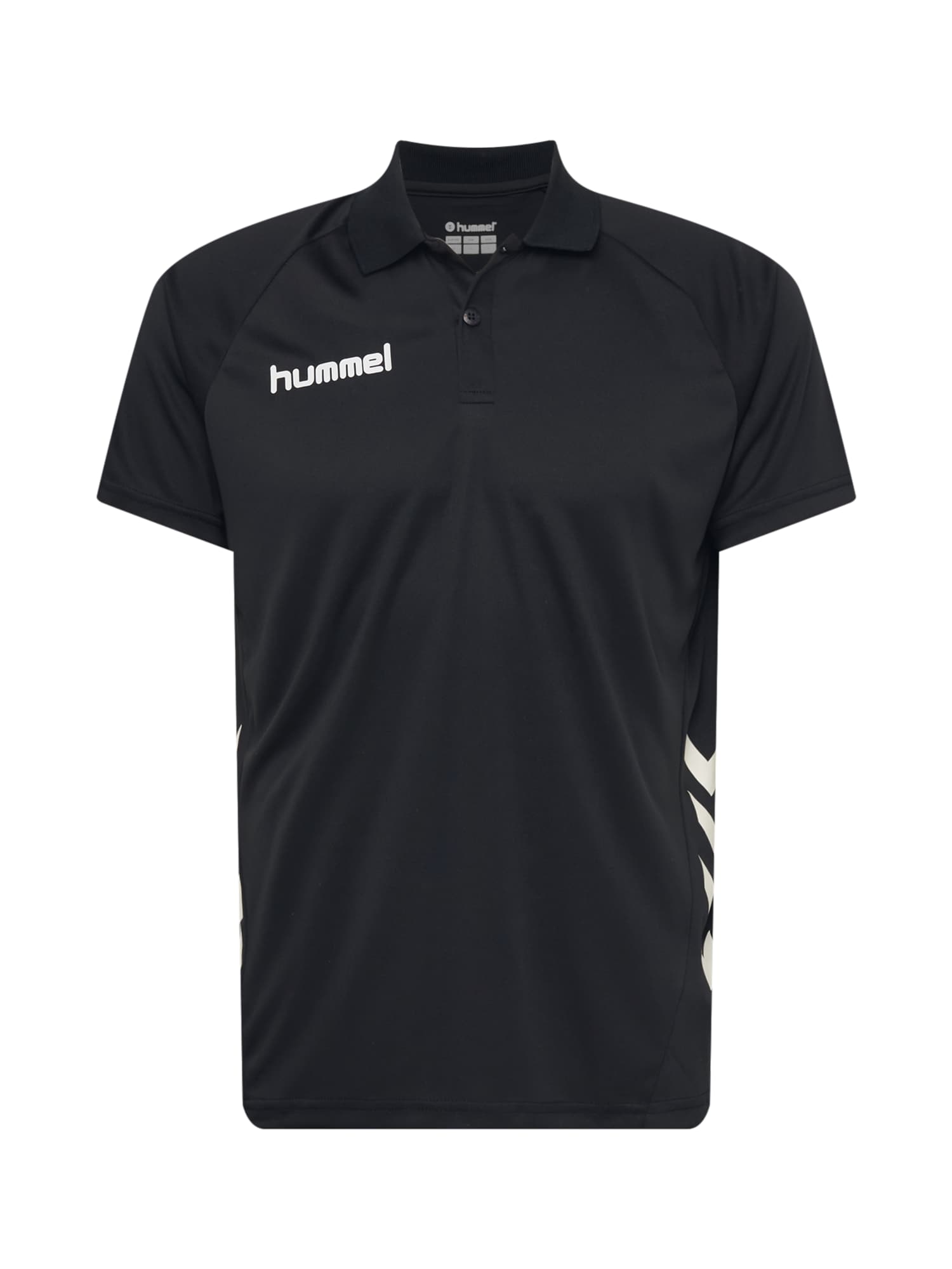 Hummel Tehnička sportska majica  crna / bijela