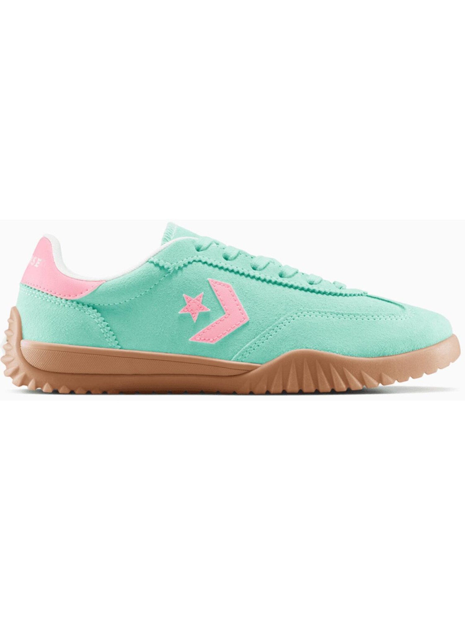 CONVERSE Calzado deportivo 'Run Star Trainer Suede' turquesa / rosa