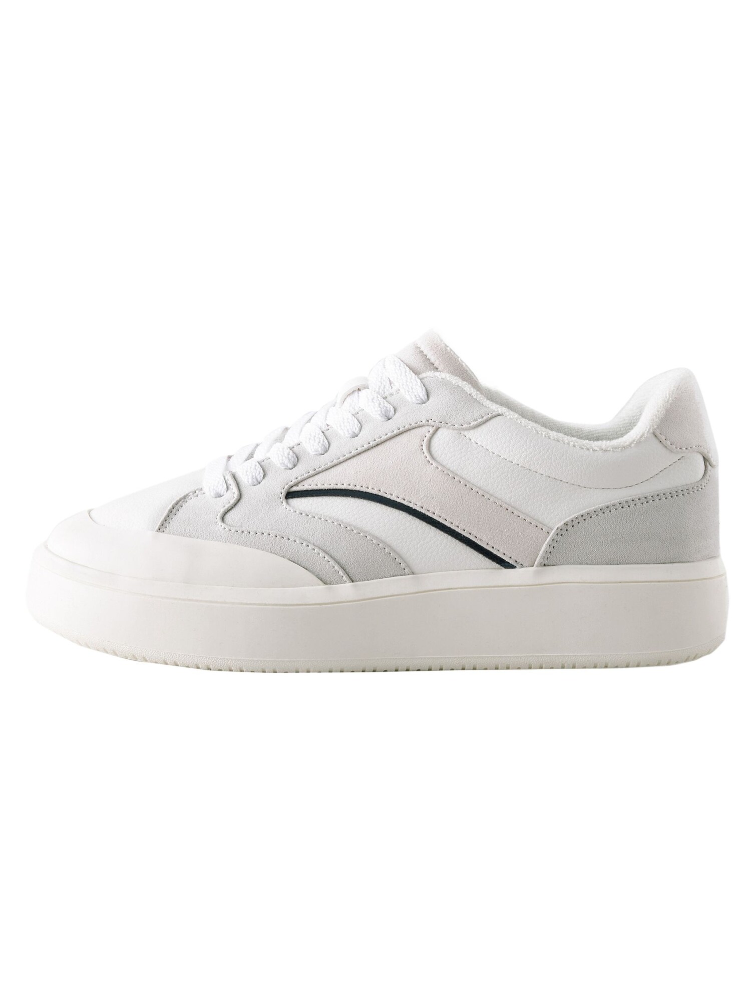 Next Sneaker low Forever Comfort  bleumarin / gri deschis / alb natural