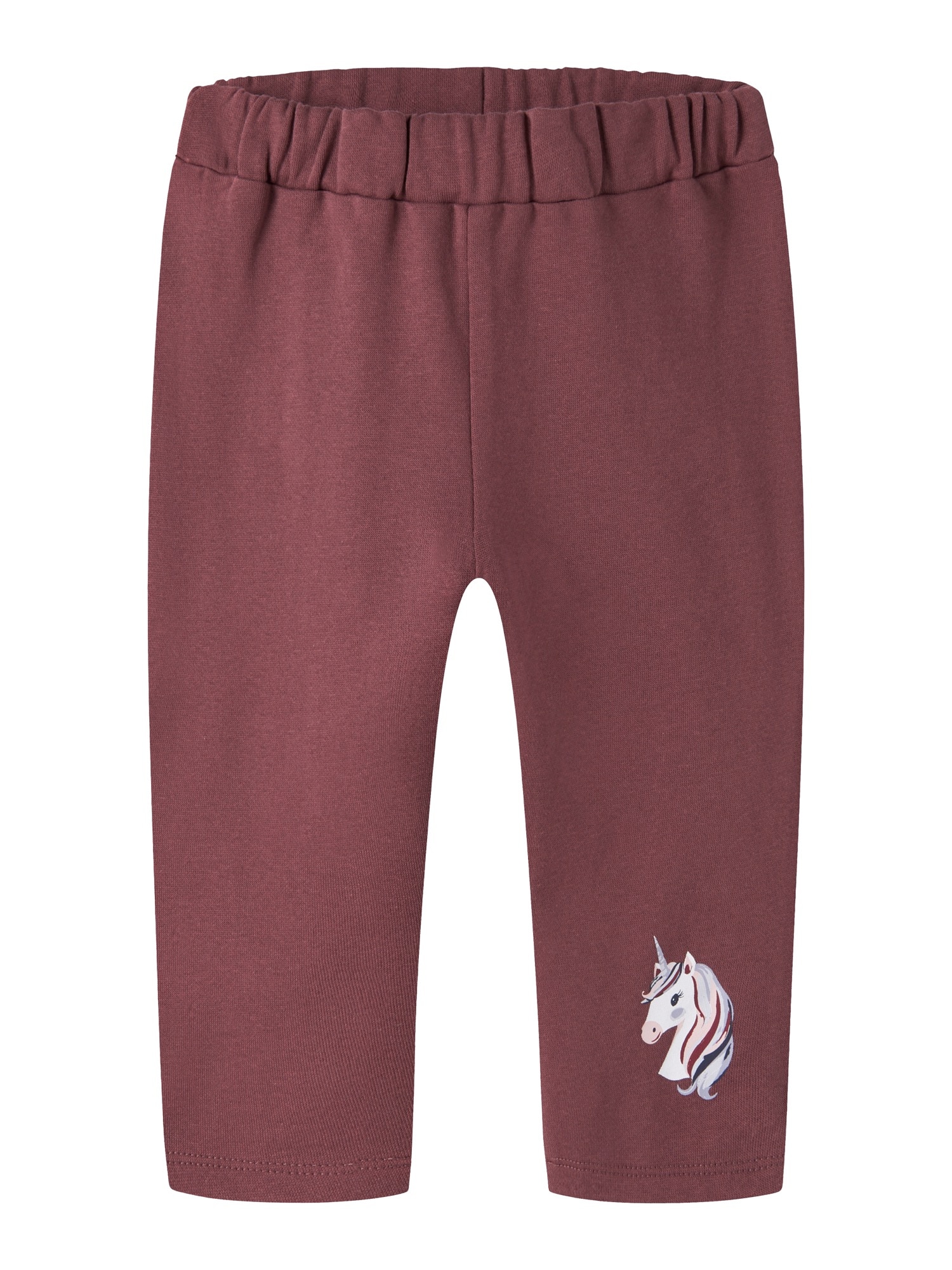 NAME IT Pantaloni NMFVENUS gri / roșu bordeaux / negru / alb