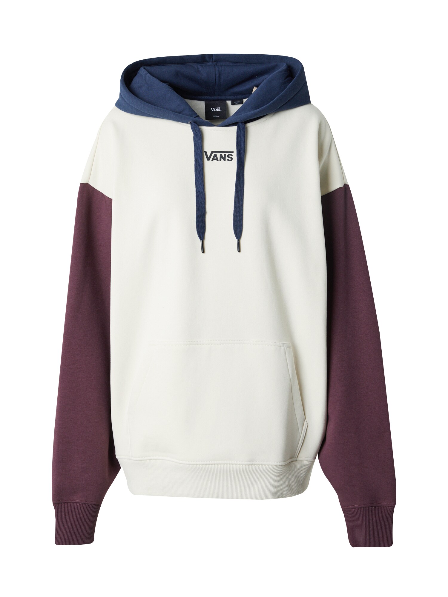 VANS Tréning póló  tengerészkék / burgundi vörös / természetes fehér akciós termékkép 1