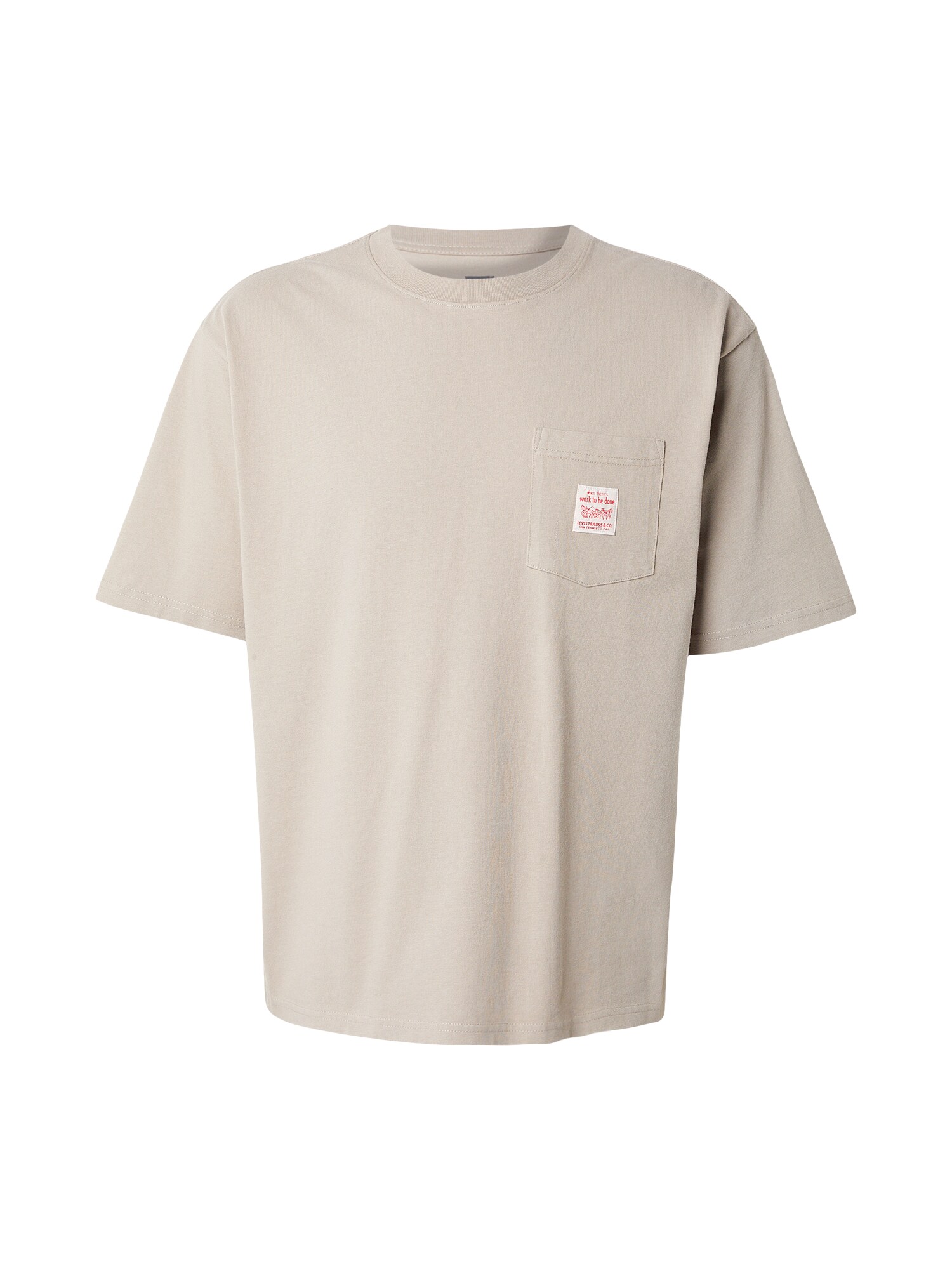 LEVIS ® Tricou  alb kitt