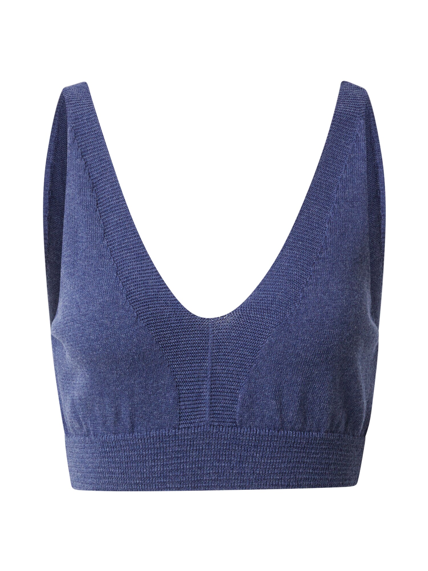 NU-IN Top s naramenicama  indigo
