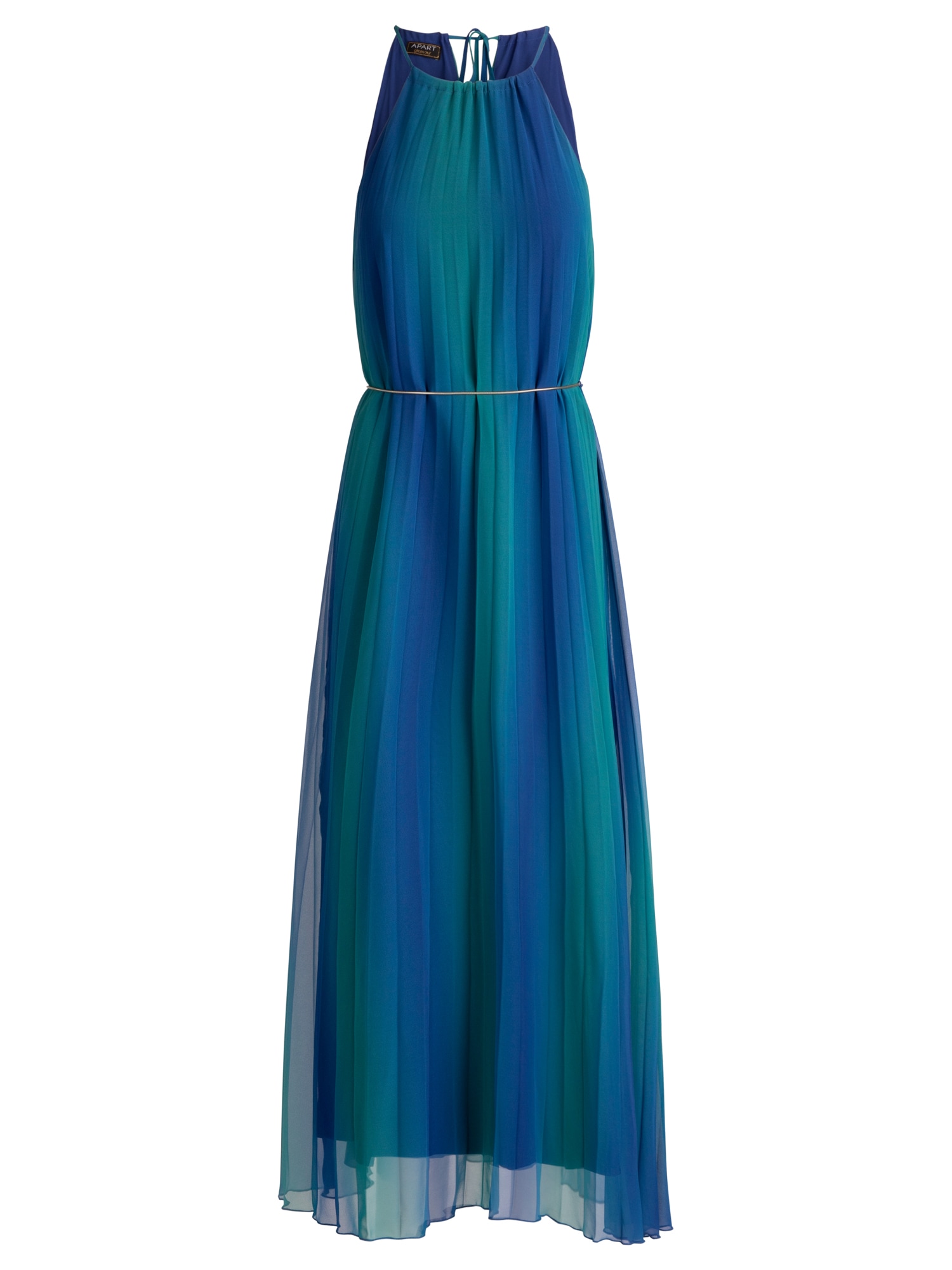 APART Vakarinė suknelė tamsiai mėlyna / smaragdinė spalva