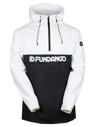 Fundango Functionele jas ‘Salmo’ Zwart / Wit