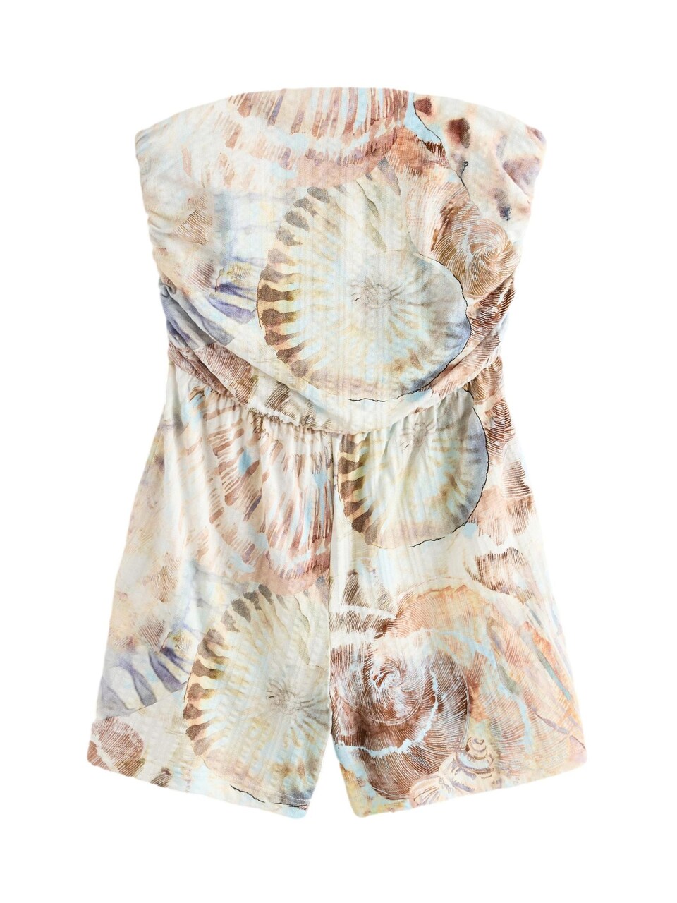 Jumpsuit beige / blå