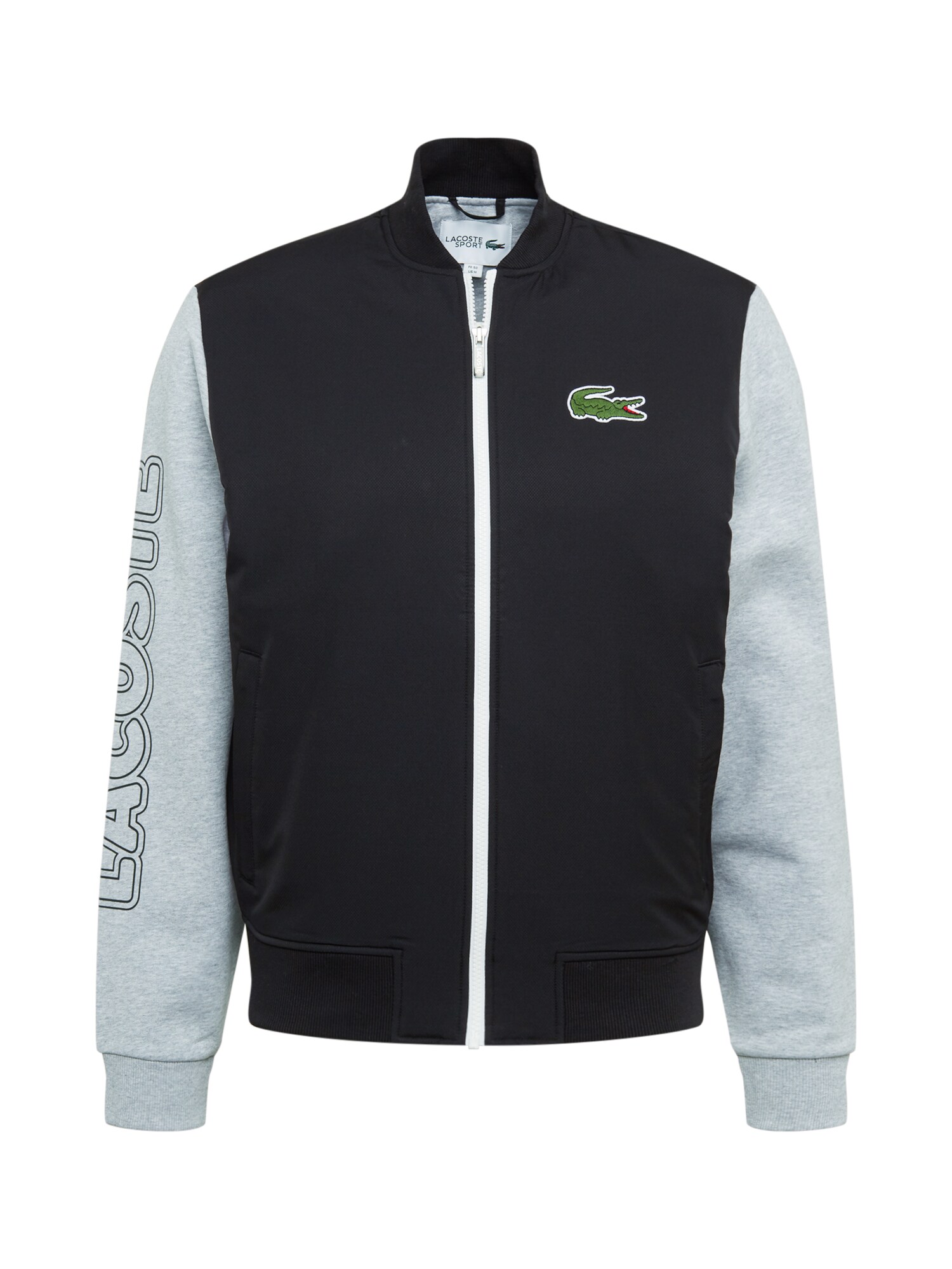 LACOSTE Demisezoninė striukė  juoda