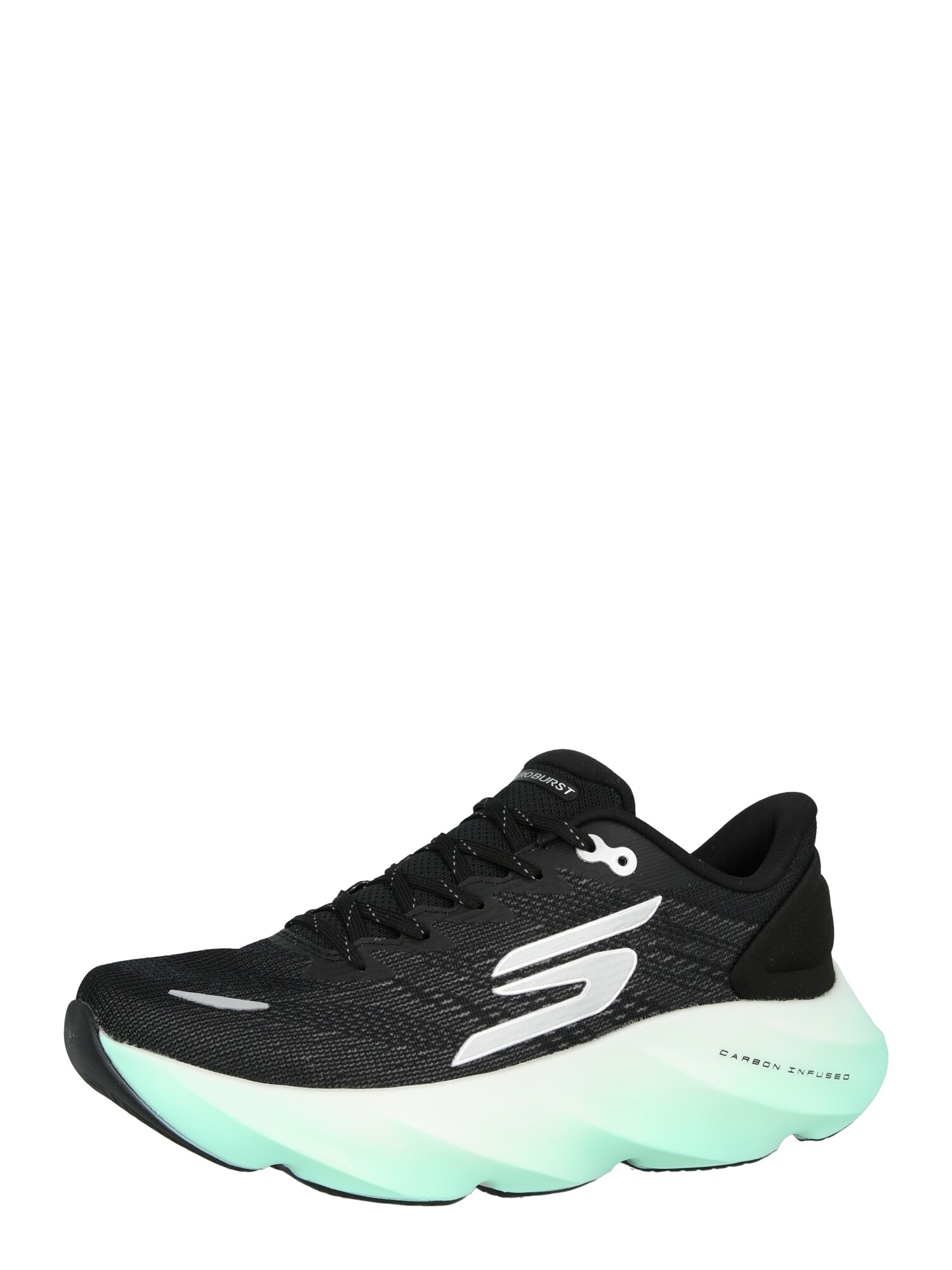 SKECHERS Sneaker de alergat 'SKX AERO BURST'  negru / alb